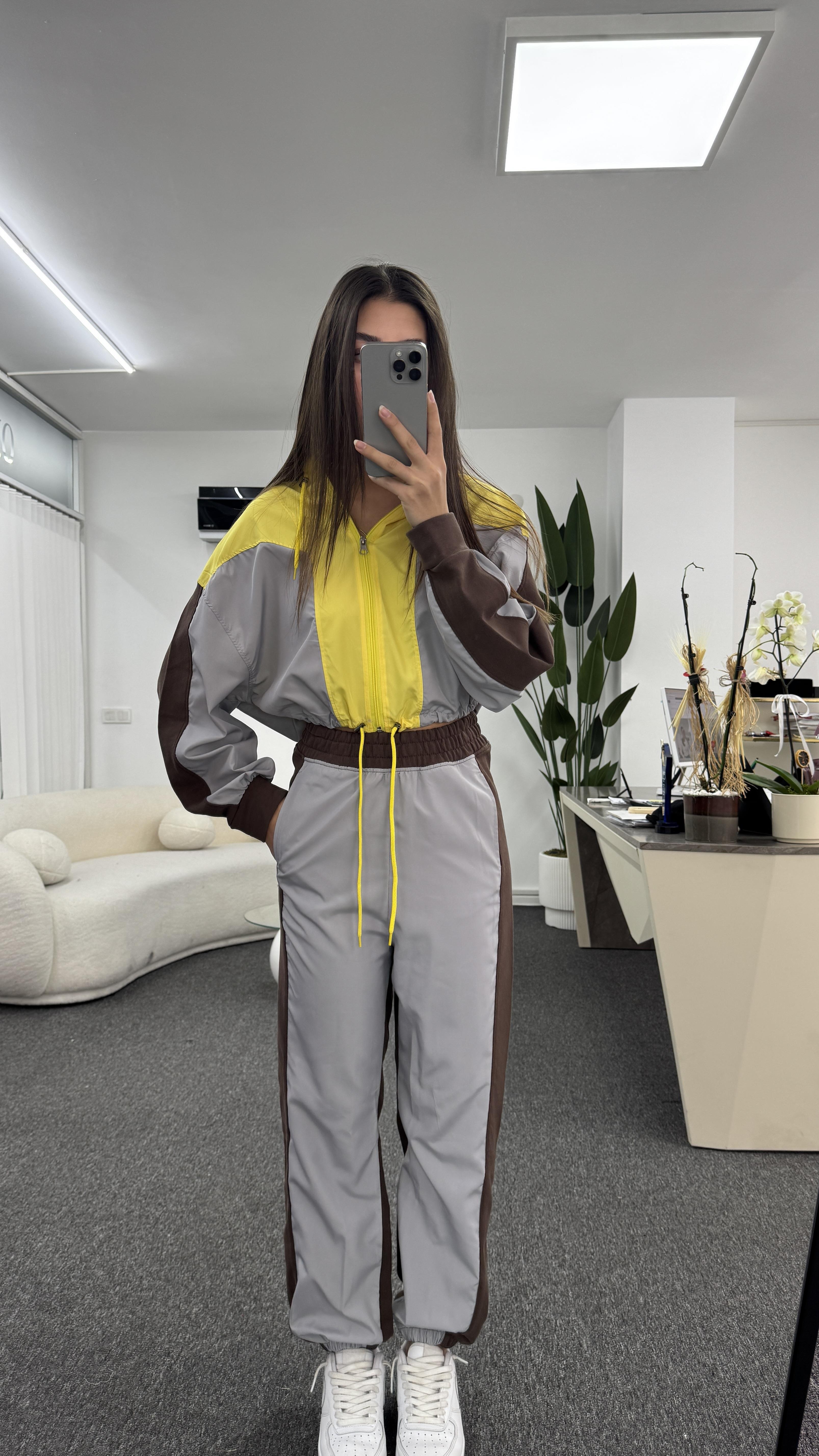 FREYA KAHVE PARAŞÜT TAKIM