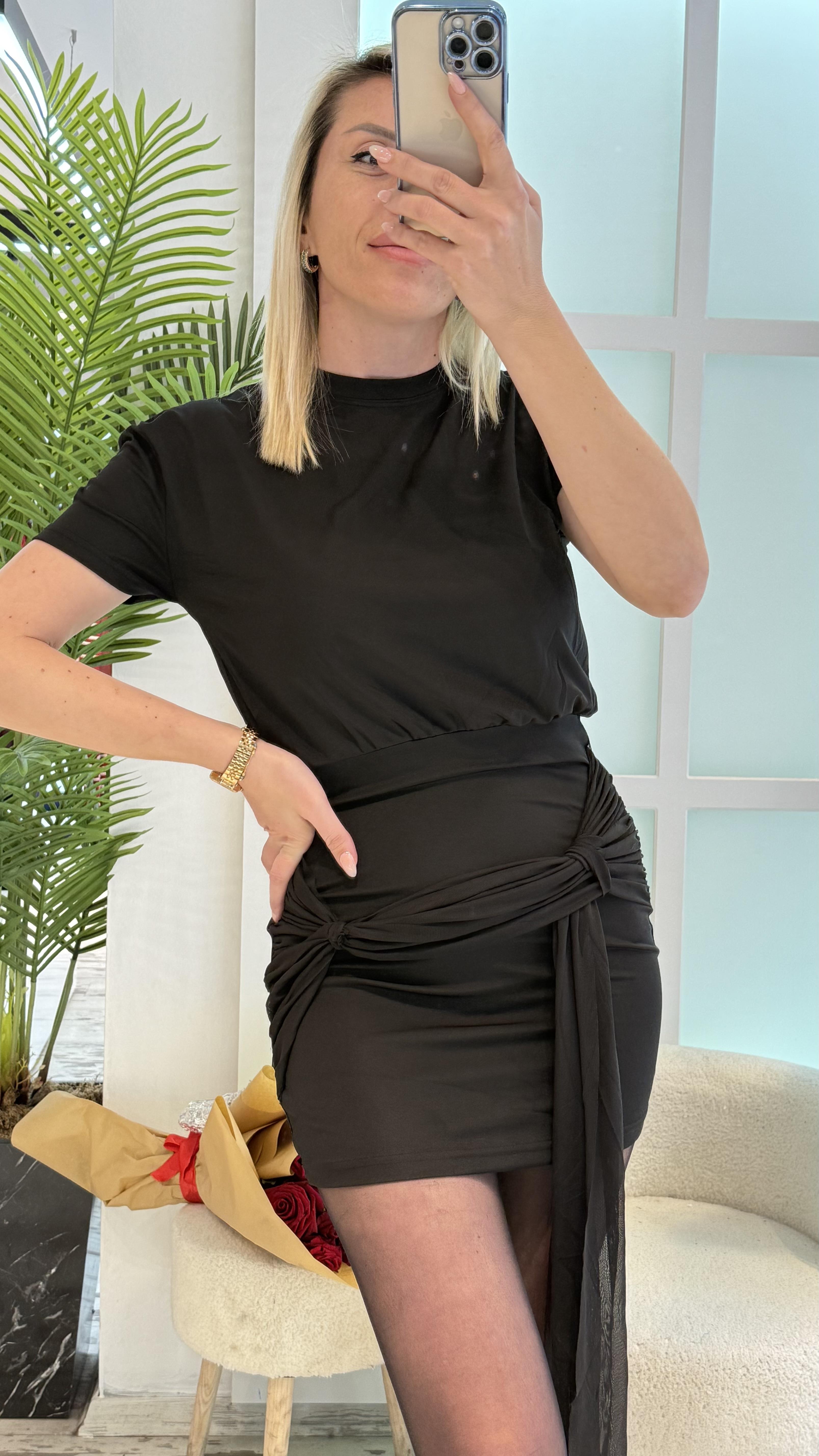 GLADY TÜL DETAY ELBİSE