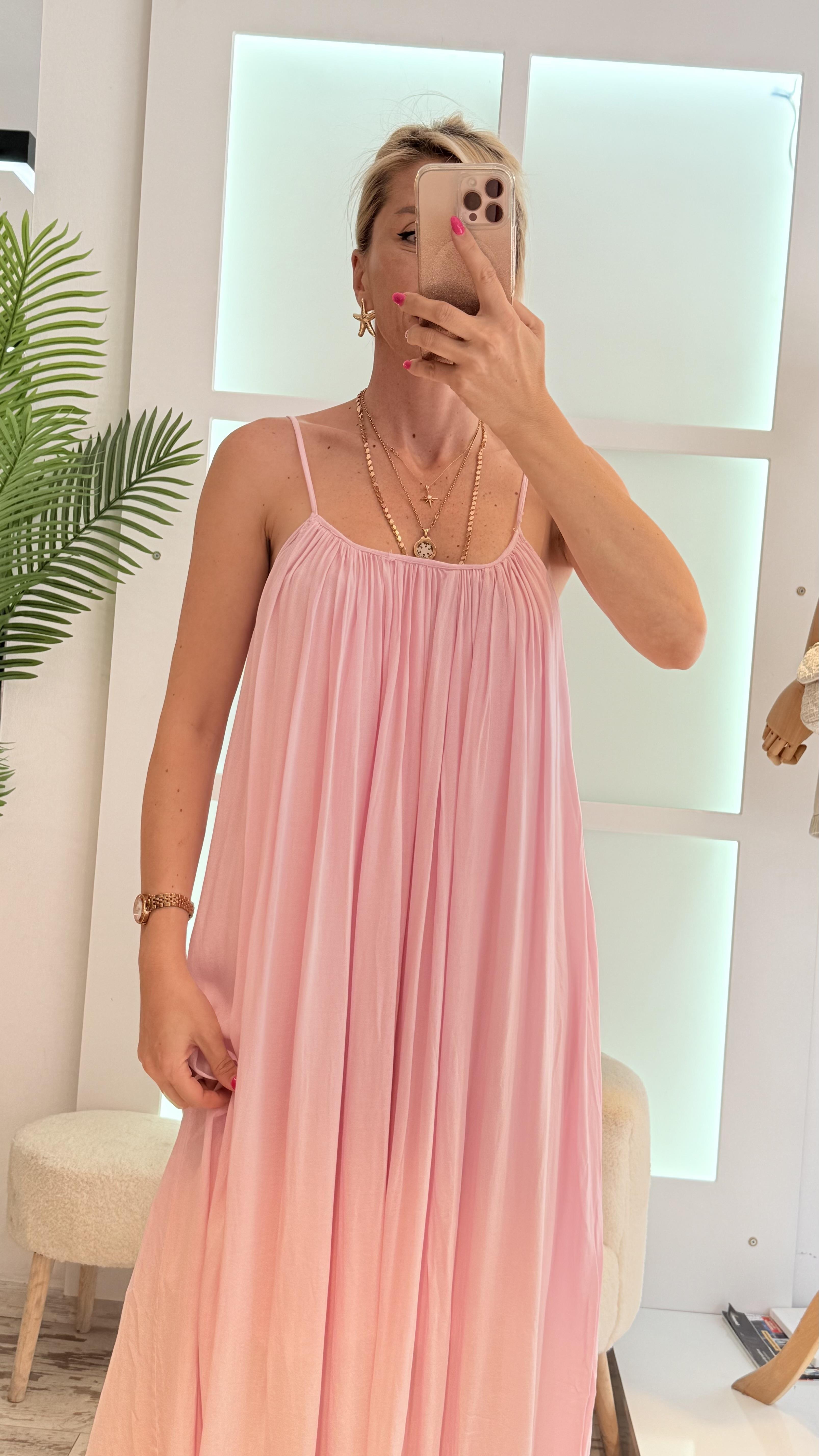 GLOVES PEMBE ELBİSE