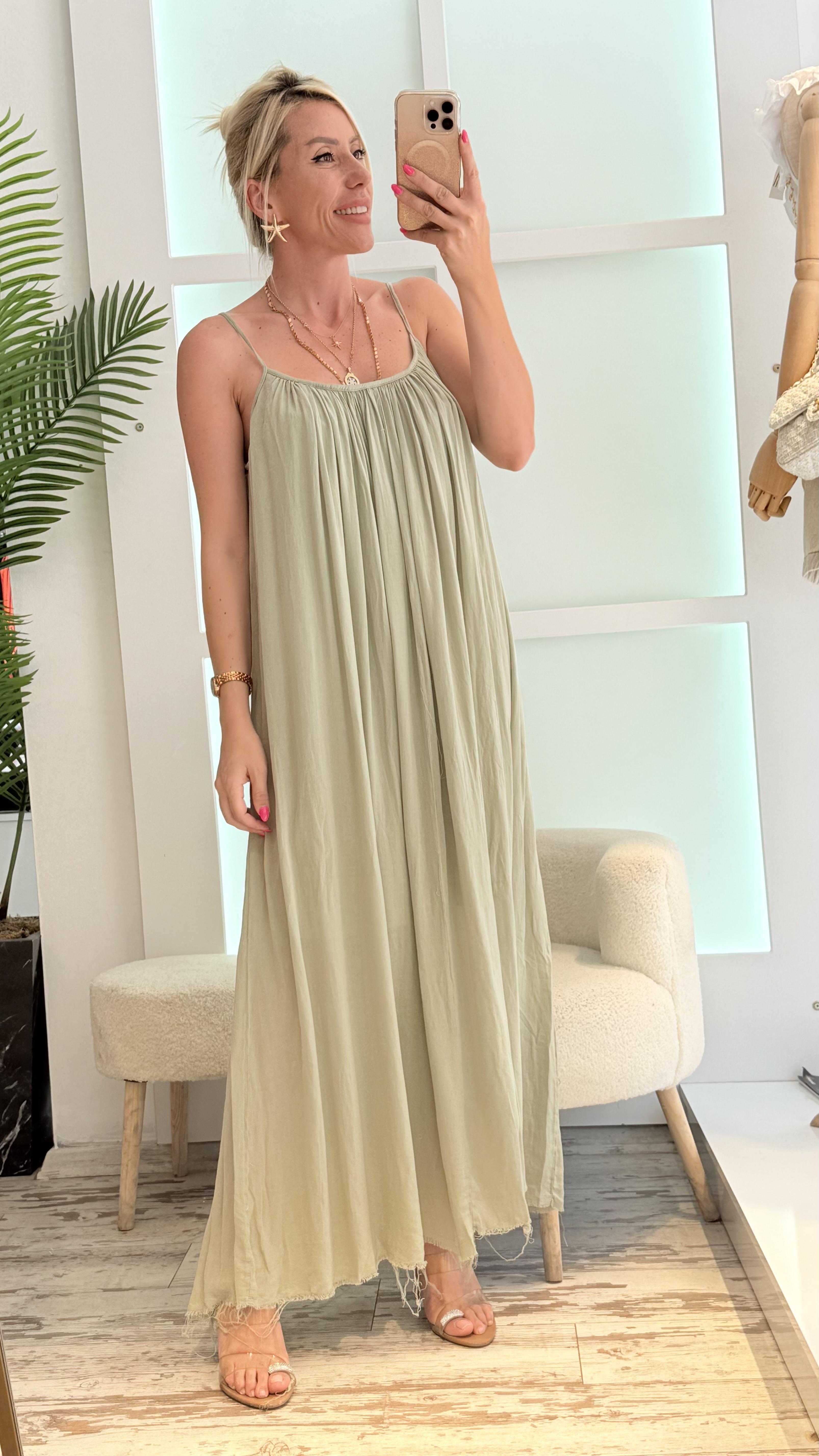 GLOVES YEŞİL ELBİSE