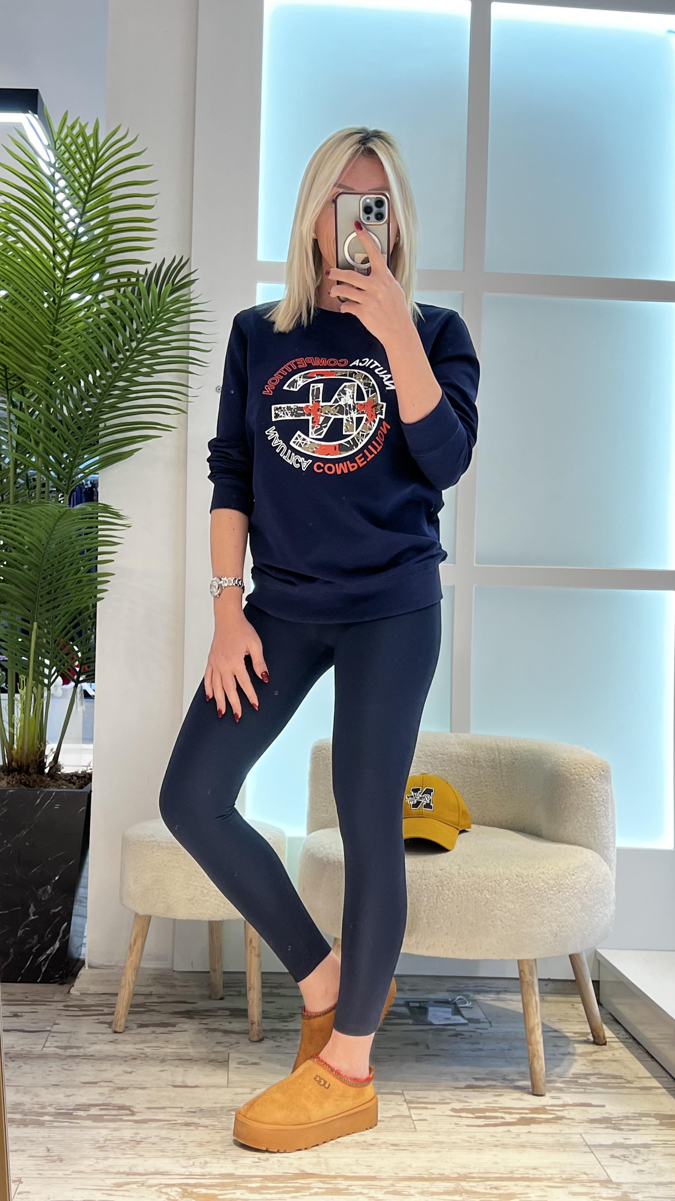GUMBEL LACİVERT SWEATSHIRT