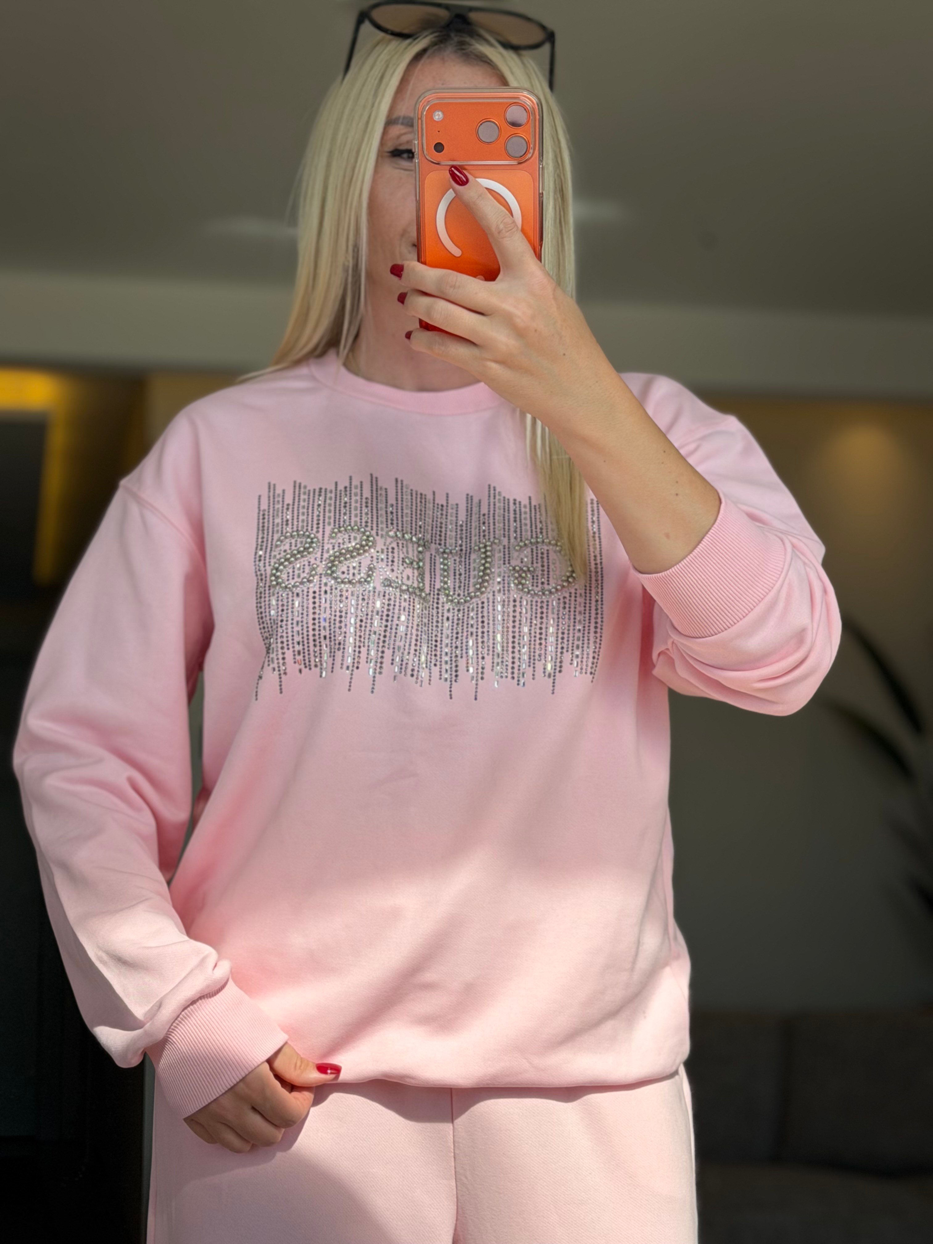 HURA PEMBE SWEATSHIRT