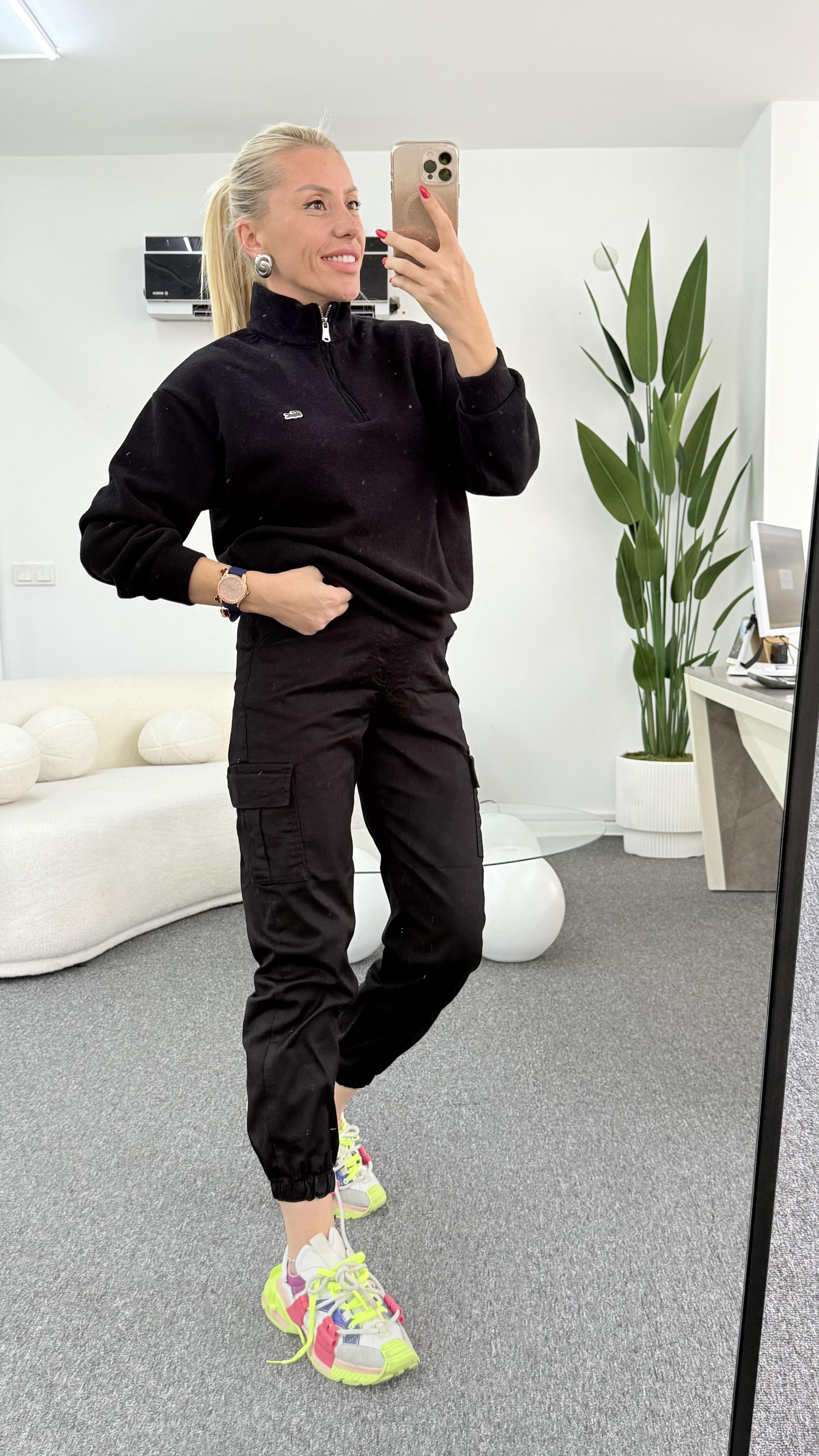 JAYLA SİYAH SWEATSHIRT