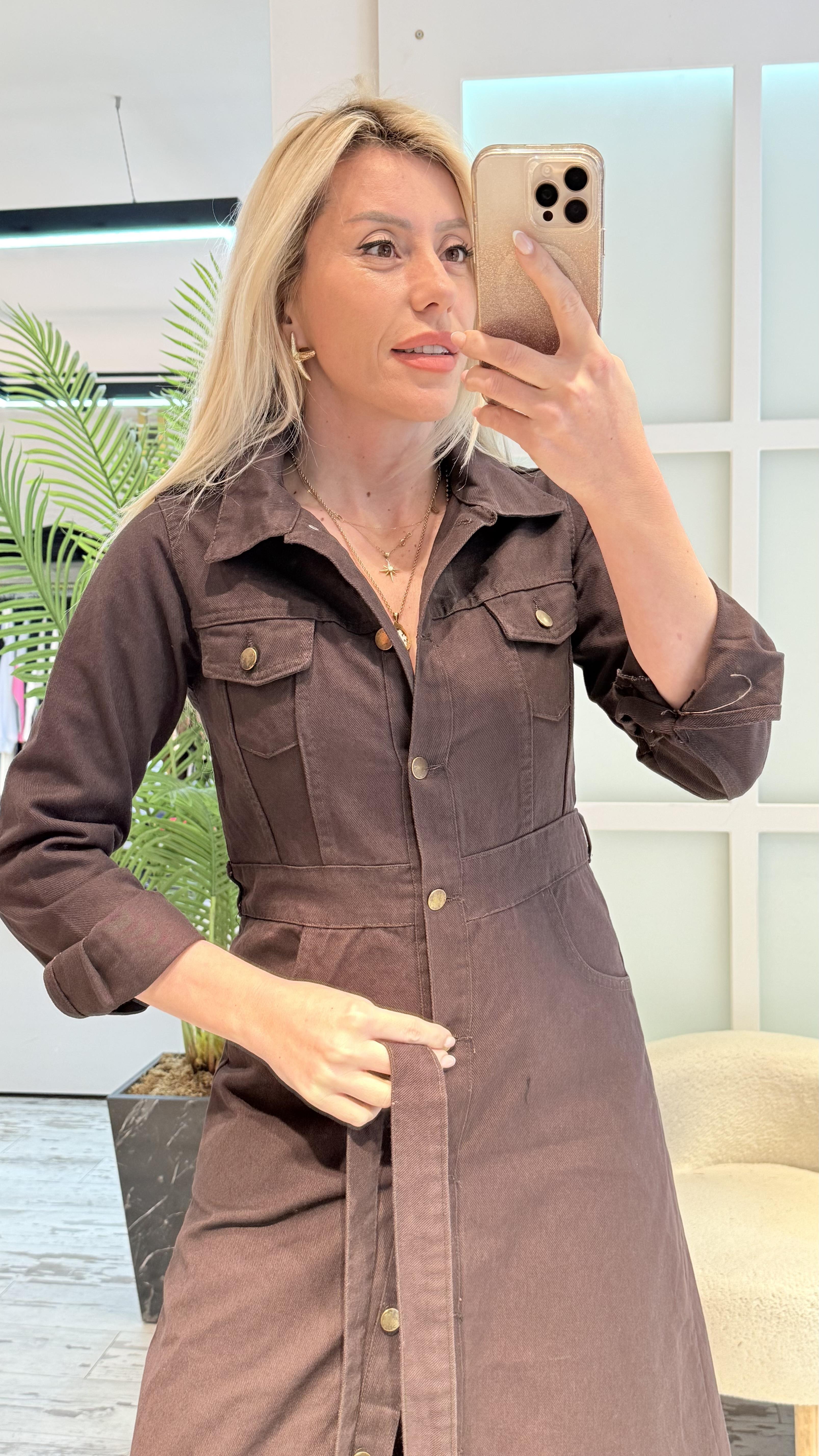 JESSİ KOT ELBİSE