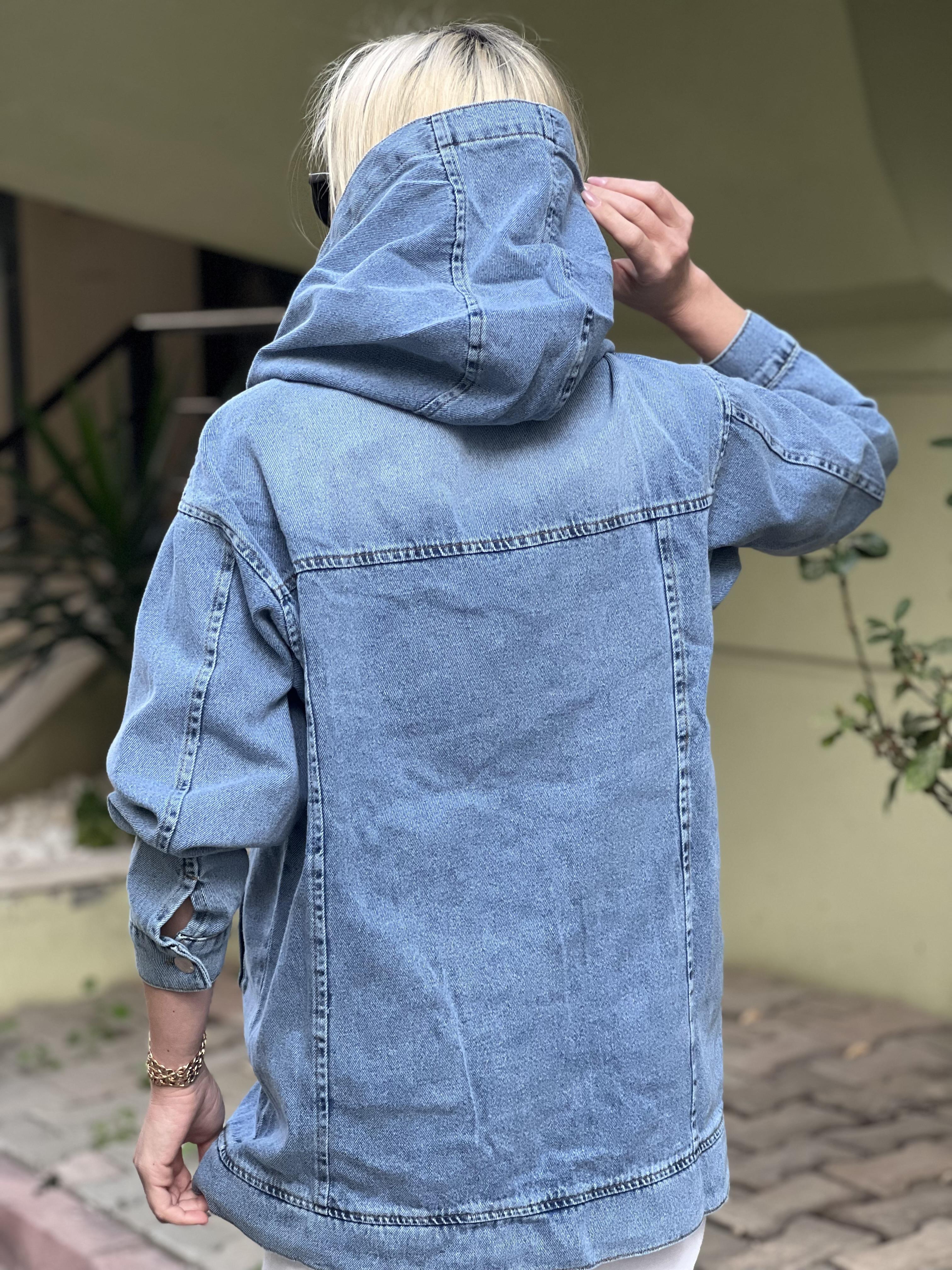 KAPŞONLU KOT SWEAT 