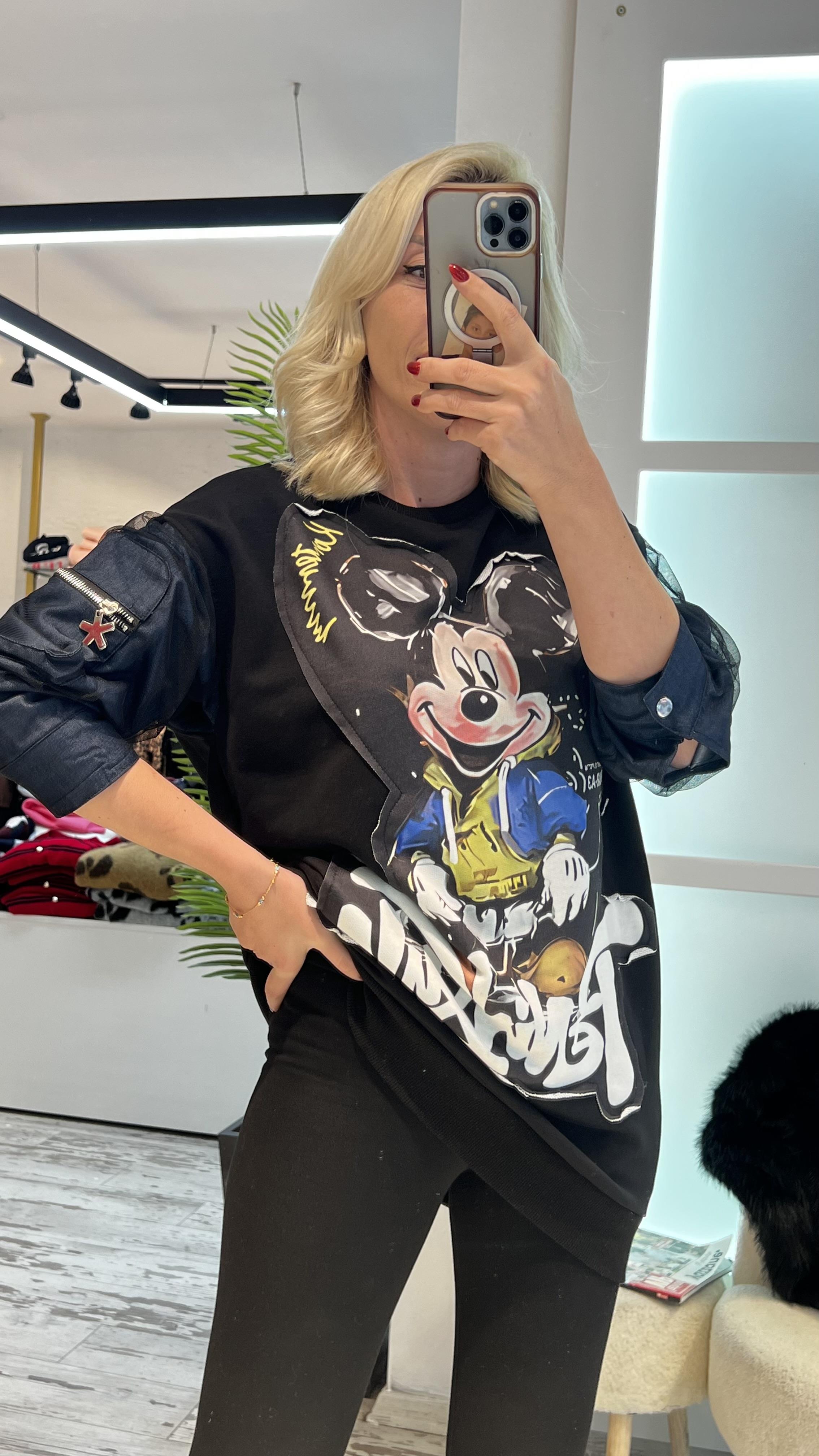 KCH TASARIM SİYAH SWEAT