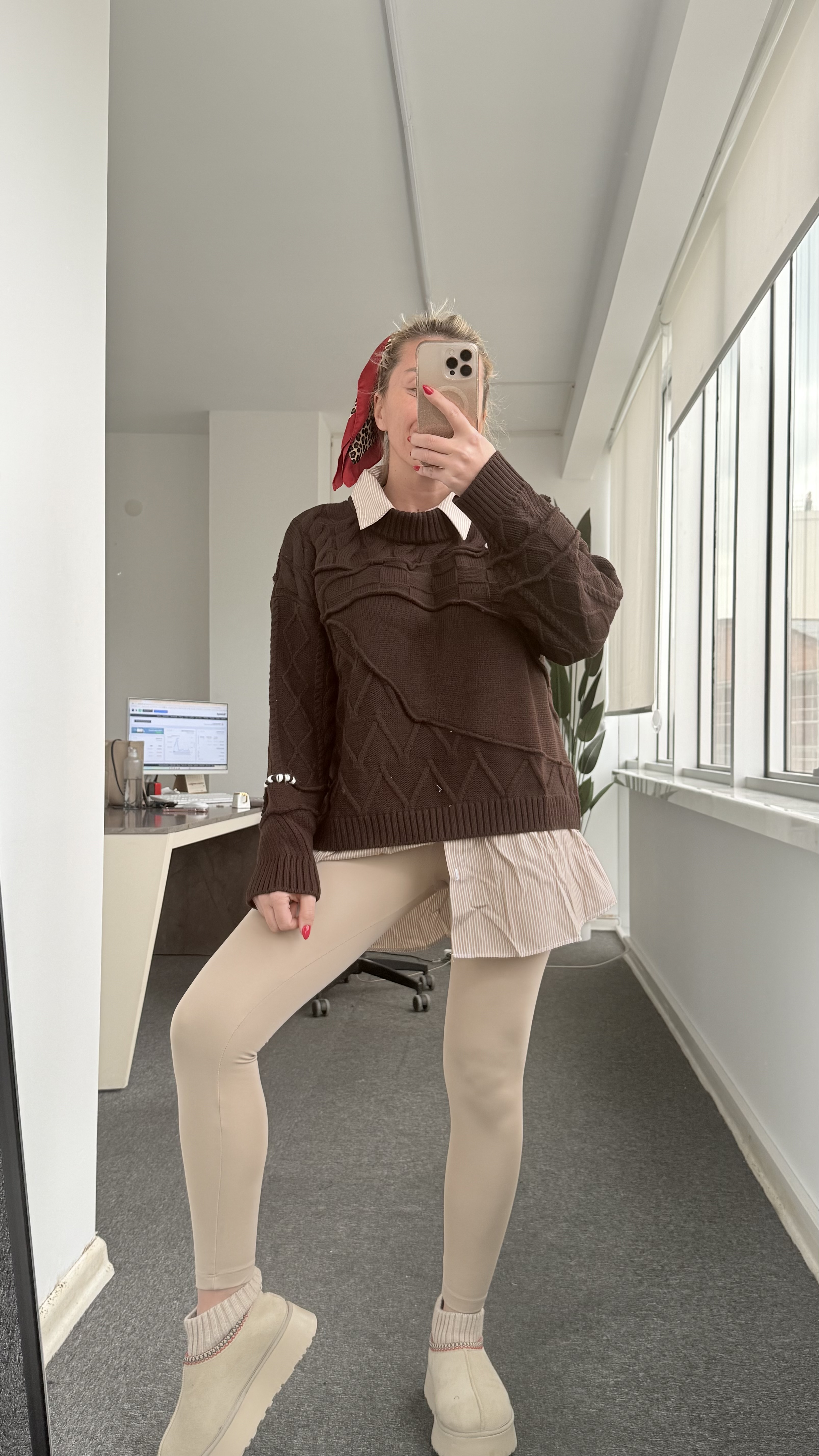 KİNSEY KAHVERENGİ SWEATSHIRT