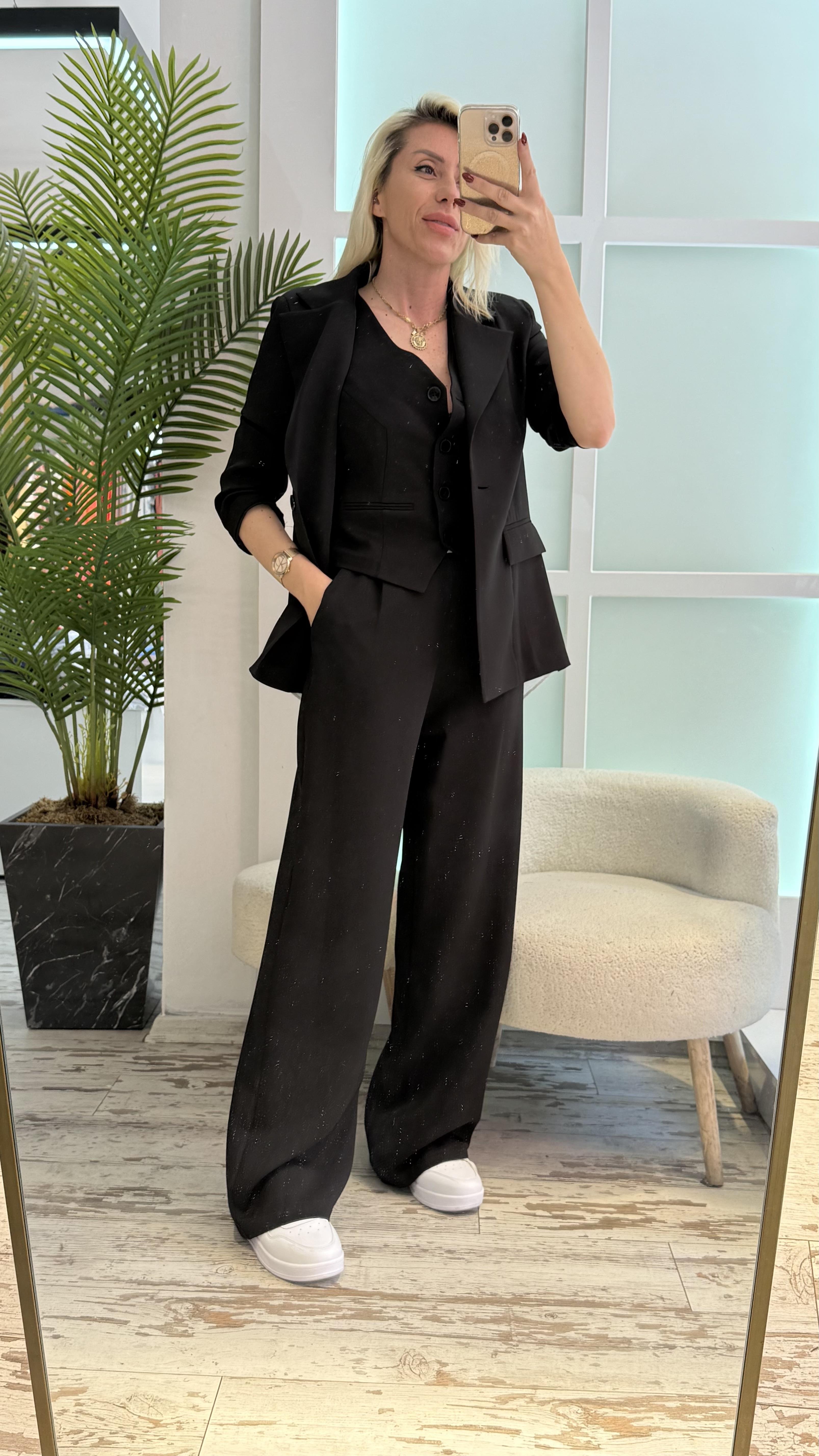 KNOX SİYAH TASARIM TAKIM 