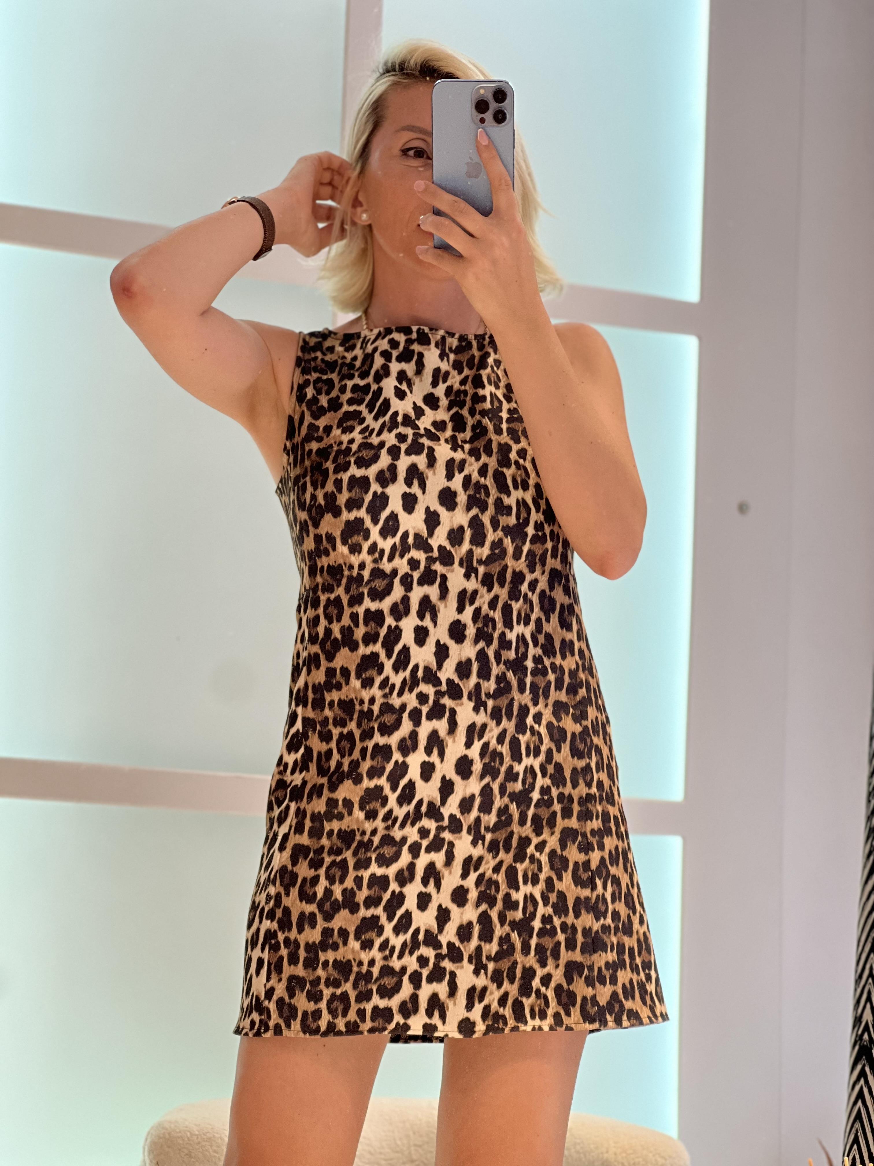 LEOPAR ELBİSE 