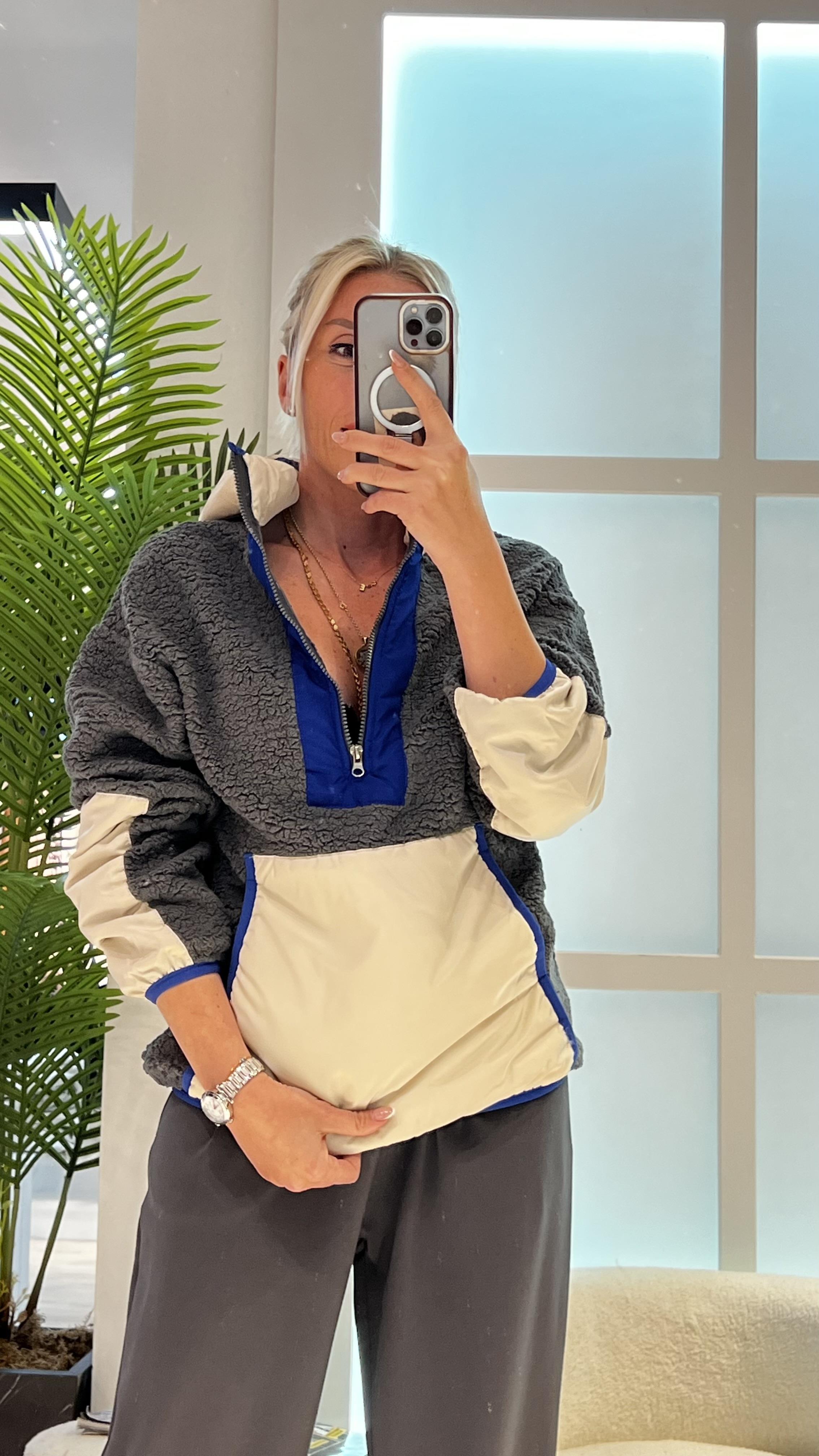 LOT PELUŞ SWEATSHİRT