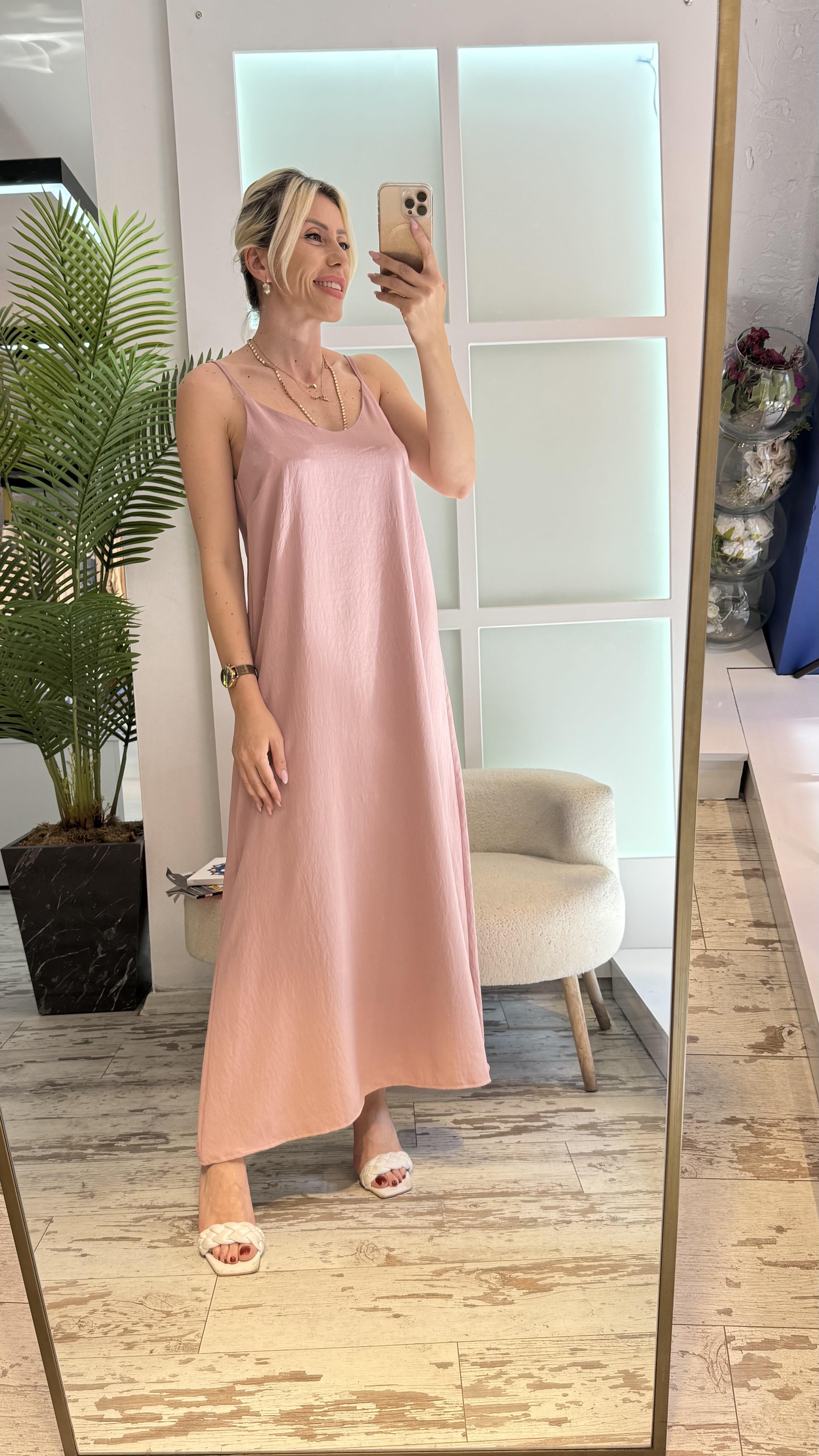 LOVATO PUDRA CREP ELBİSE