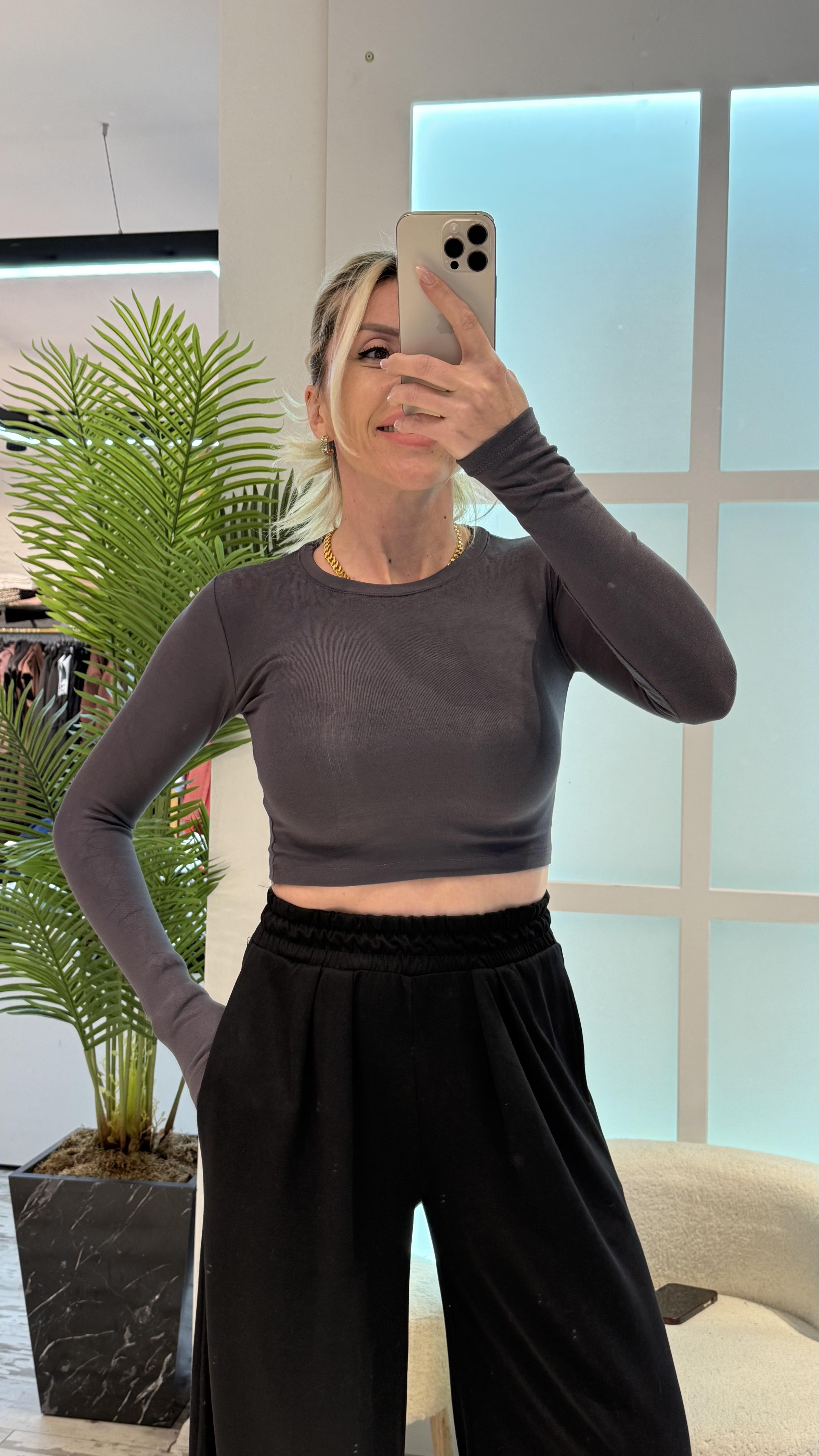 LUCİNDA ANTRASİT CROP