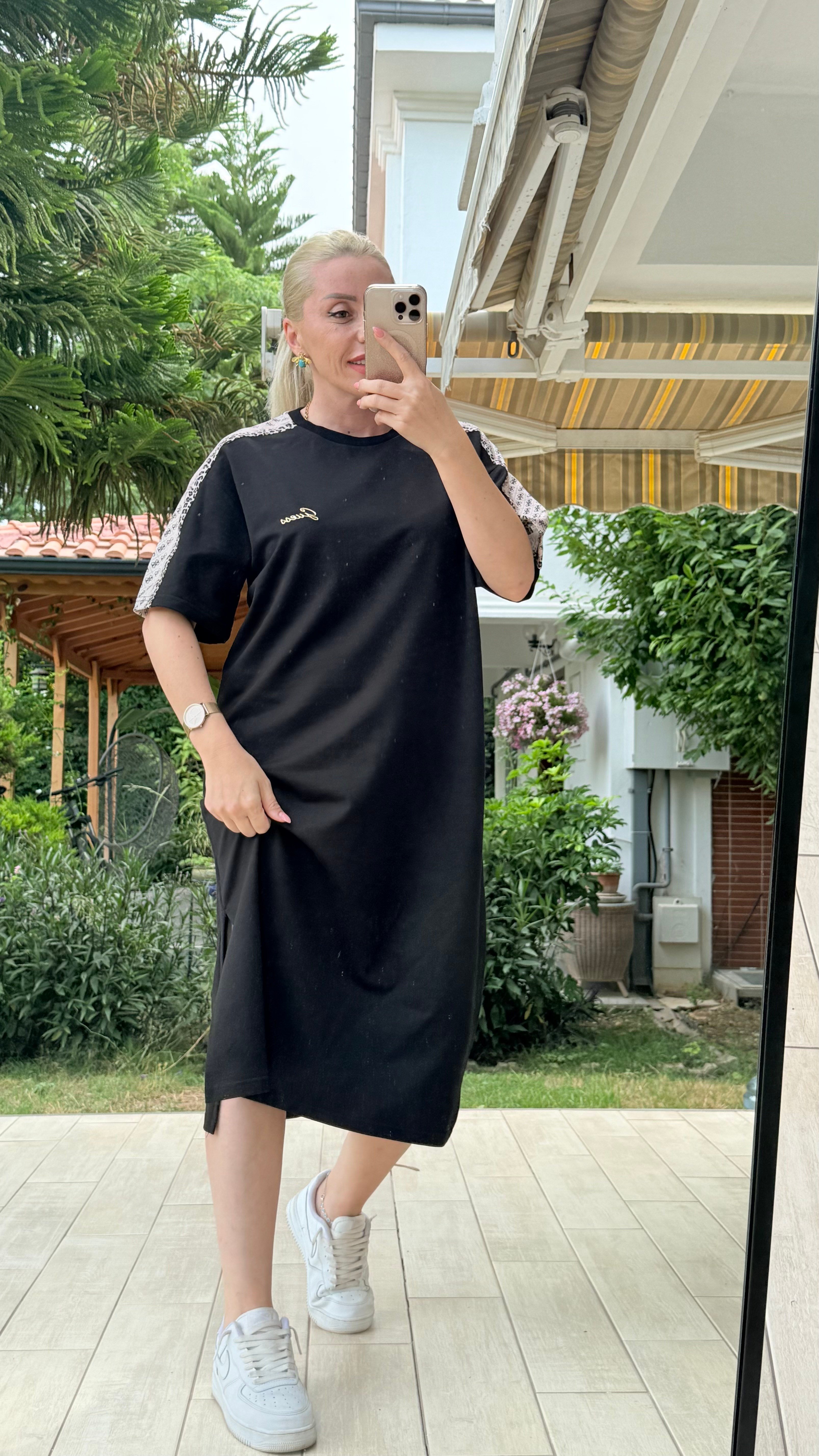 MARİE SİYAH ELBİSE