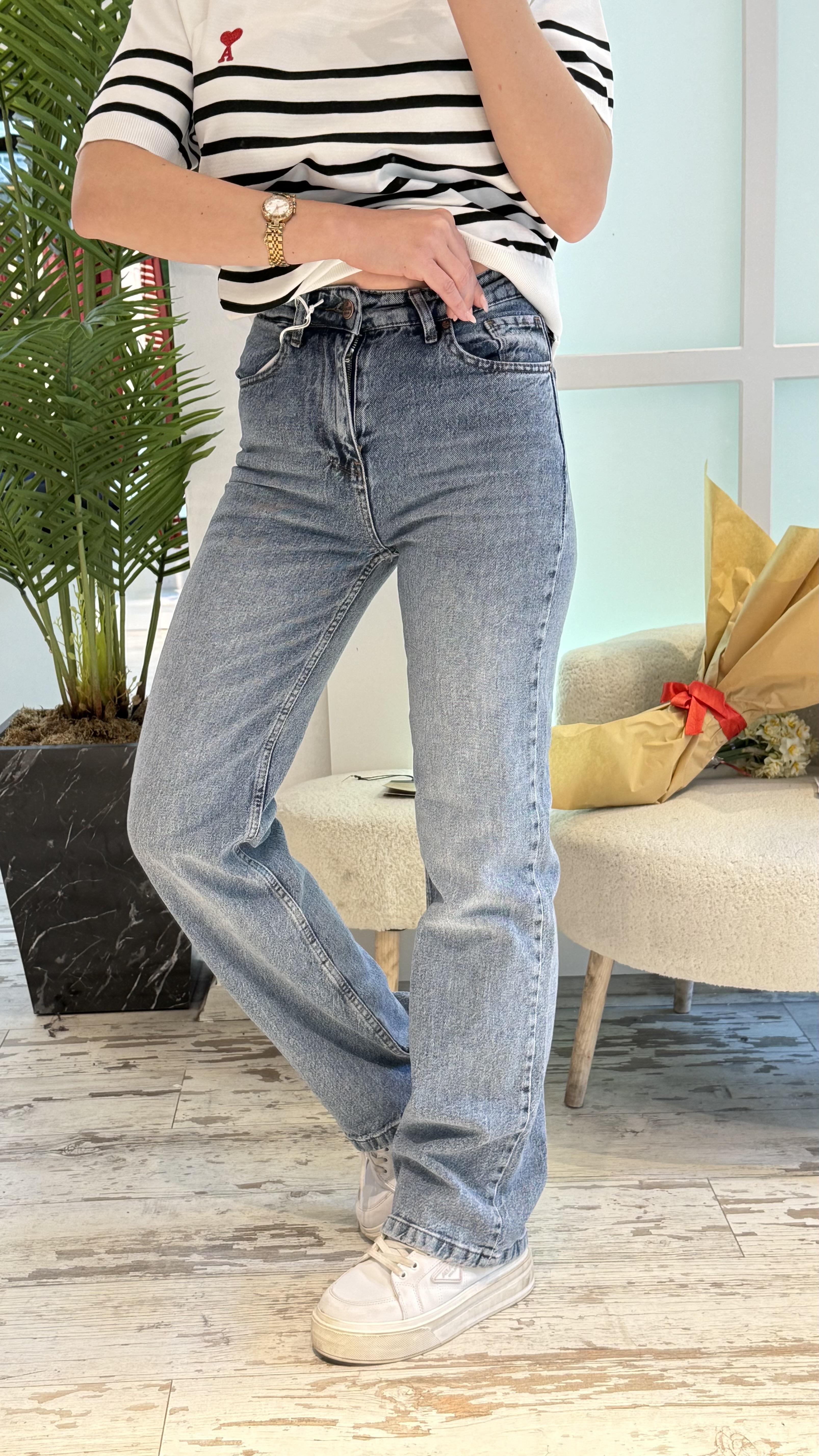 MAVİ İSPANYOL JEAN 