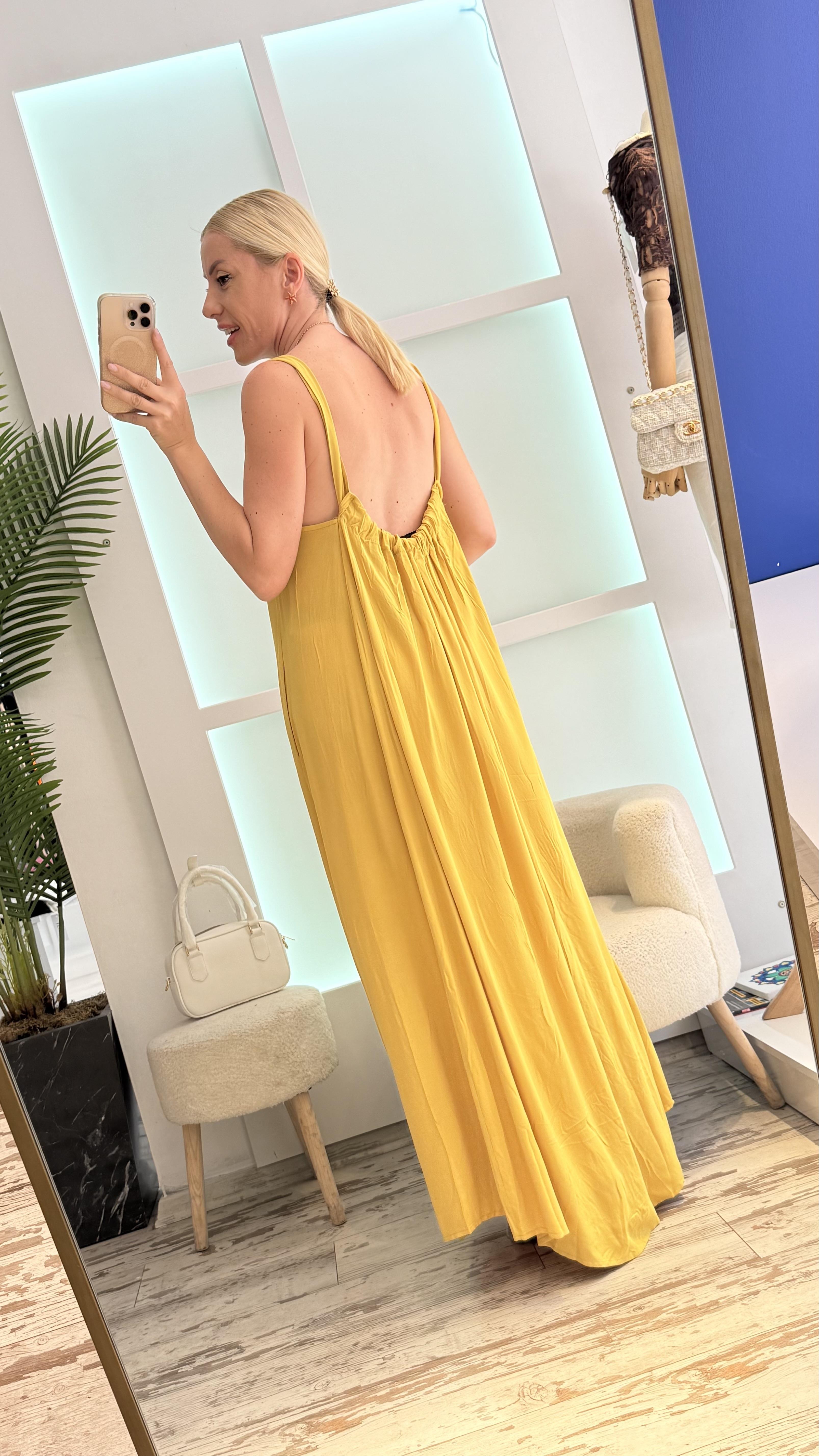 MERİ YAĞ YEŞİLİ ELBİSE 