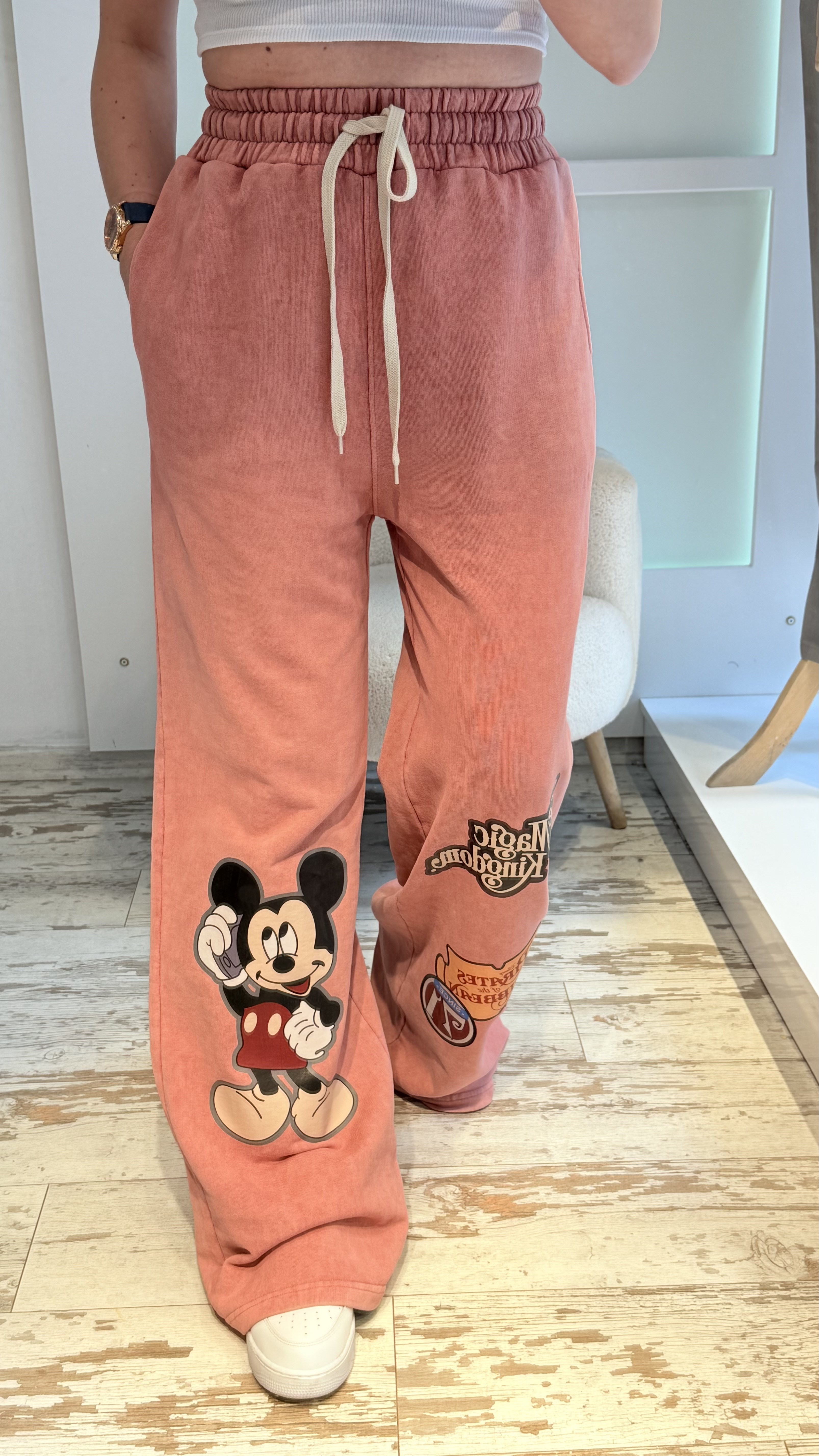 MİCKS PEMBE TASARIM EŞOFMAN