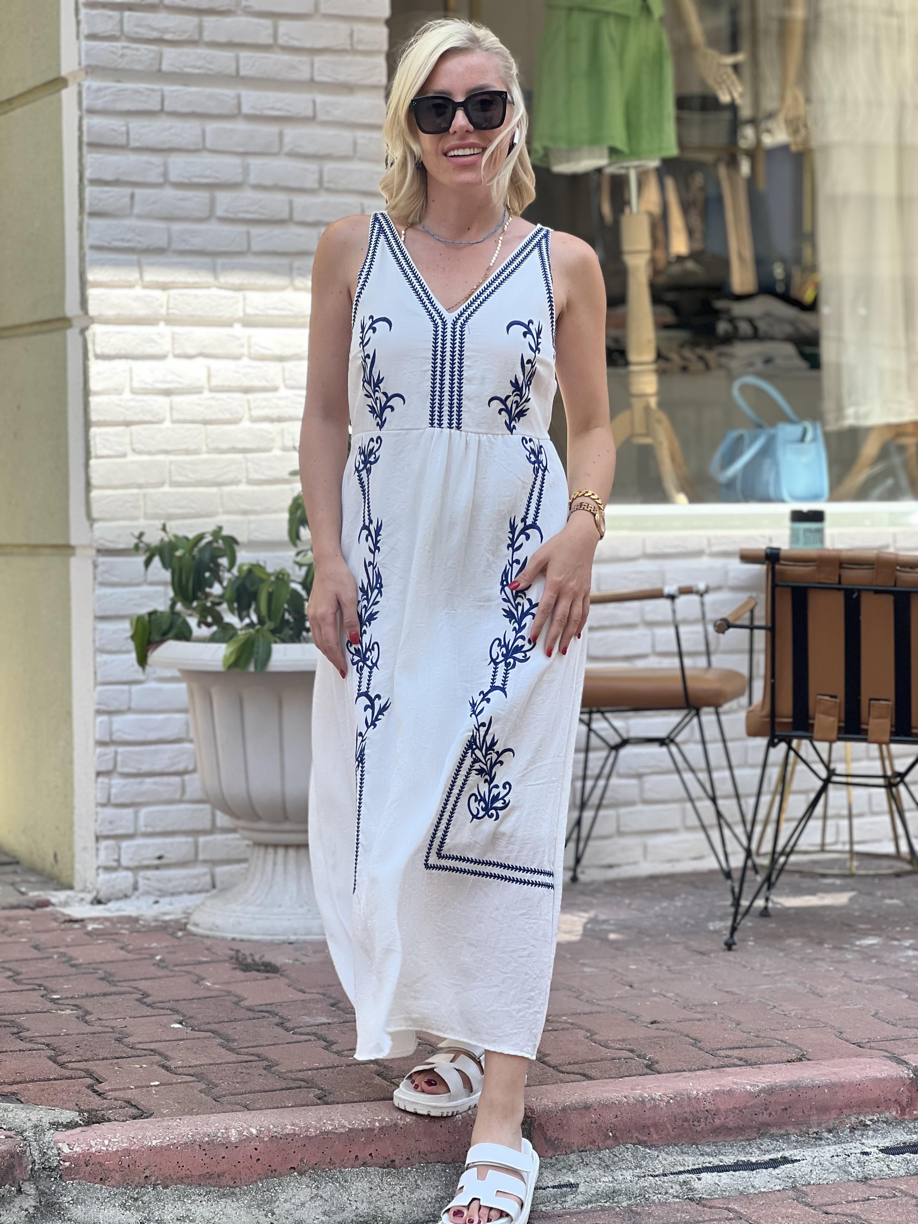 MİD BEYAZ ANTİK DESEN