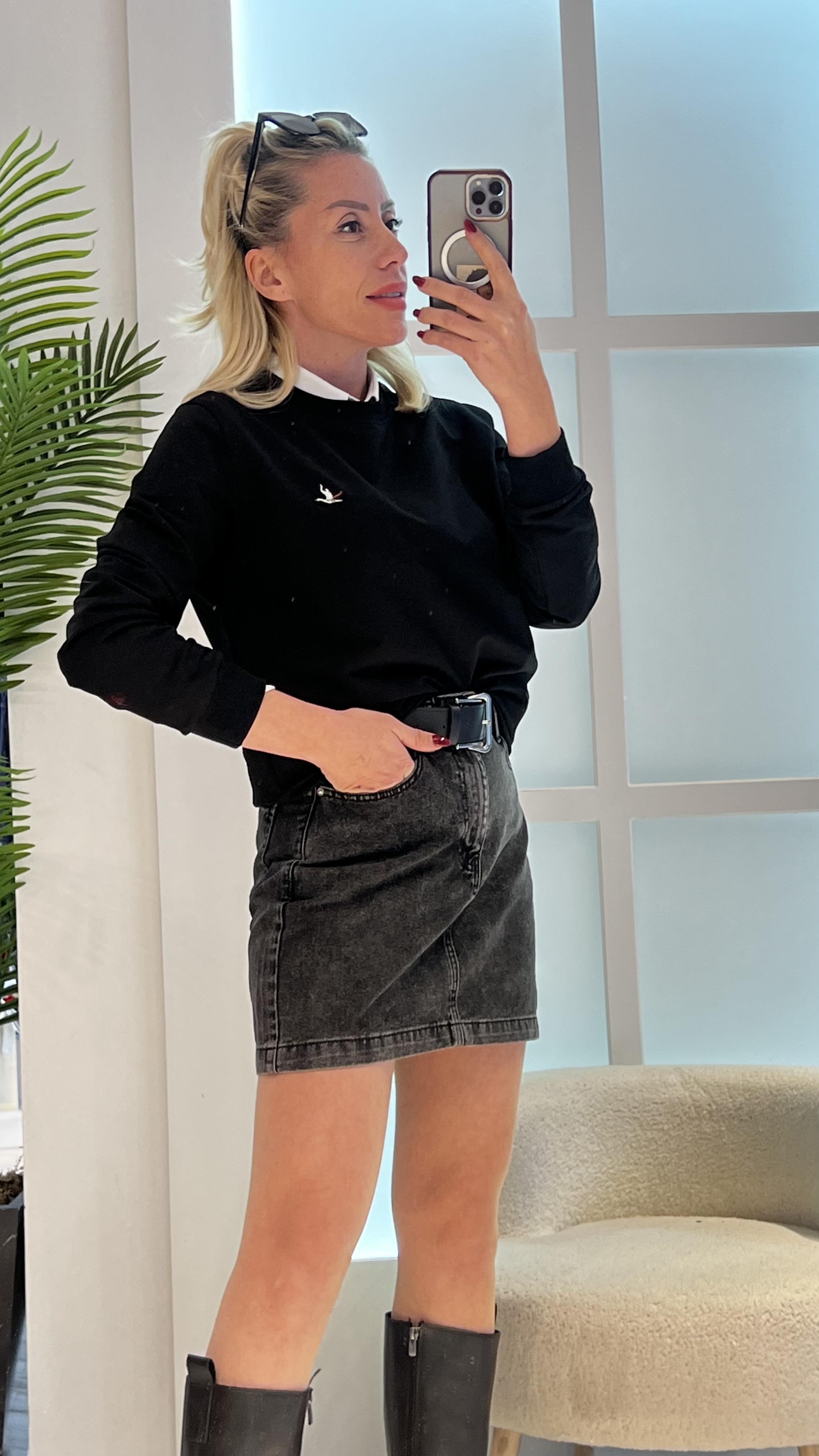 NEİVA SİYAH SWEAT