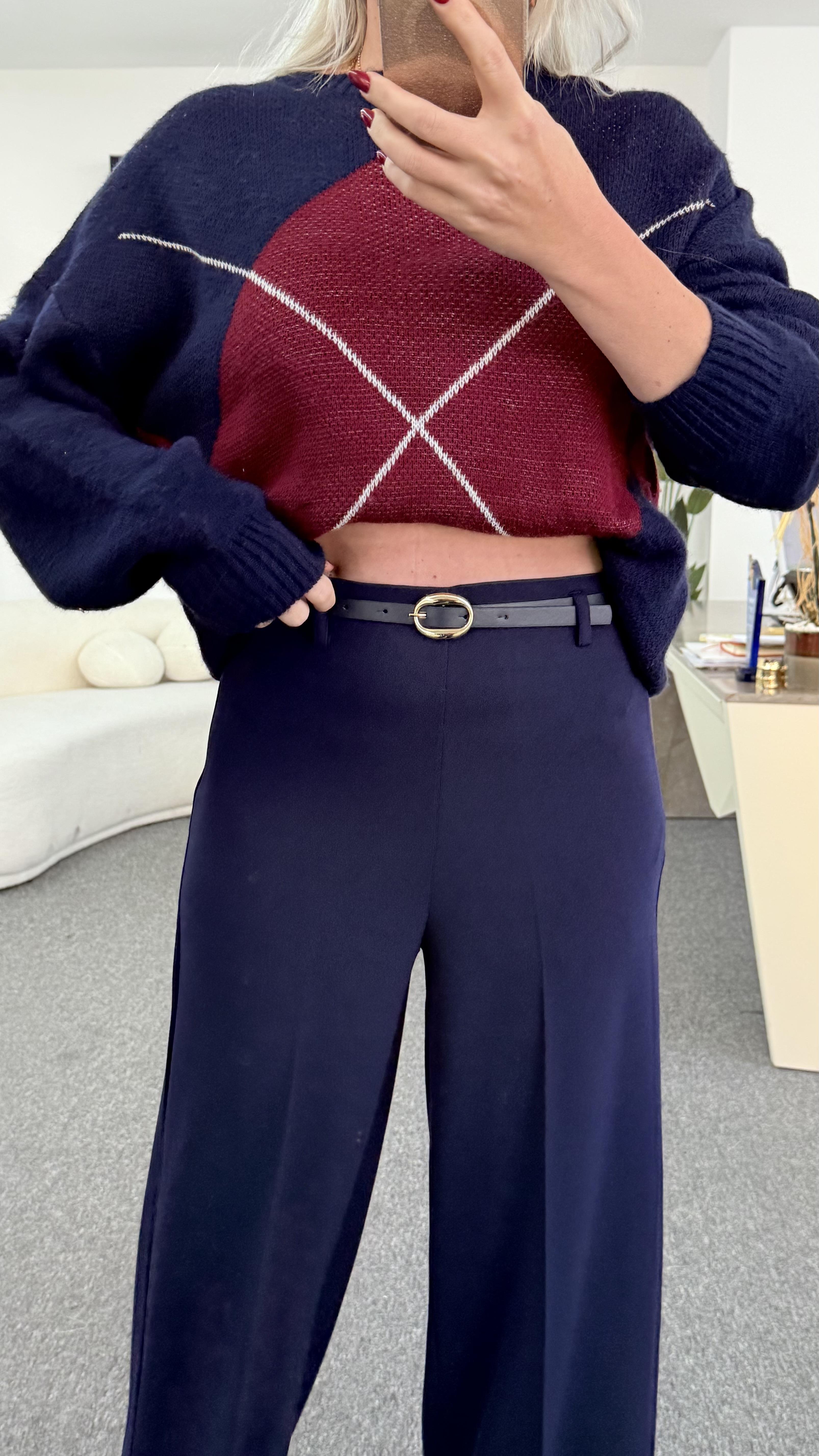 NİGEL LACİVERT PANTALON