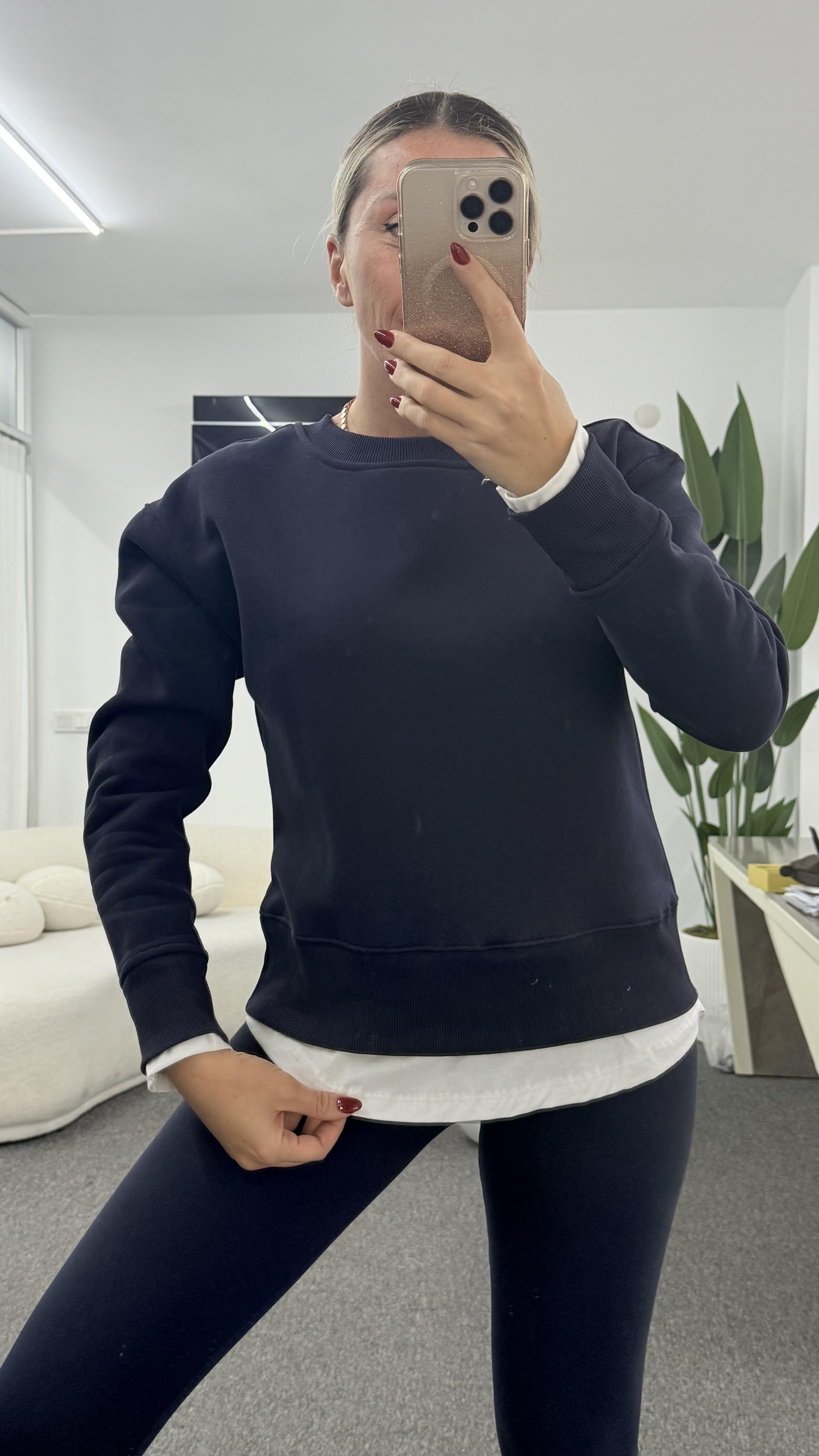 NOAH LACİVERT SWEATSHIRT