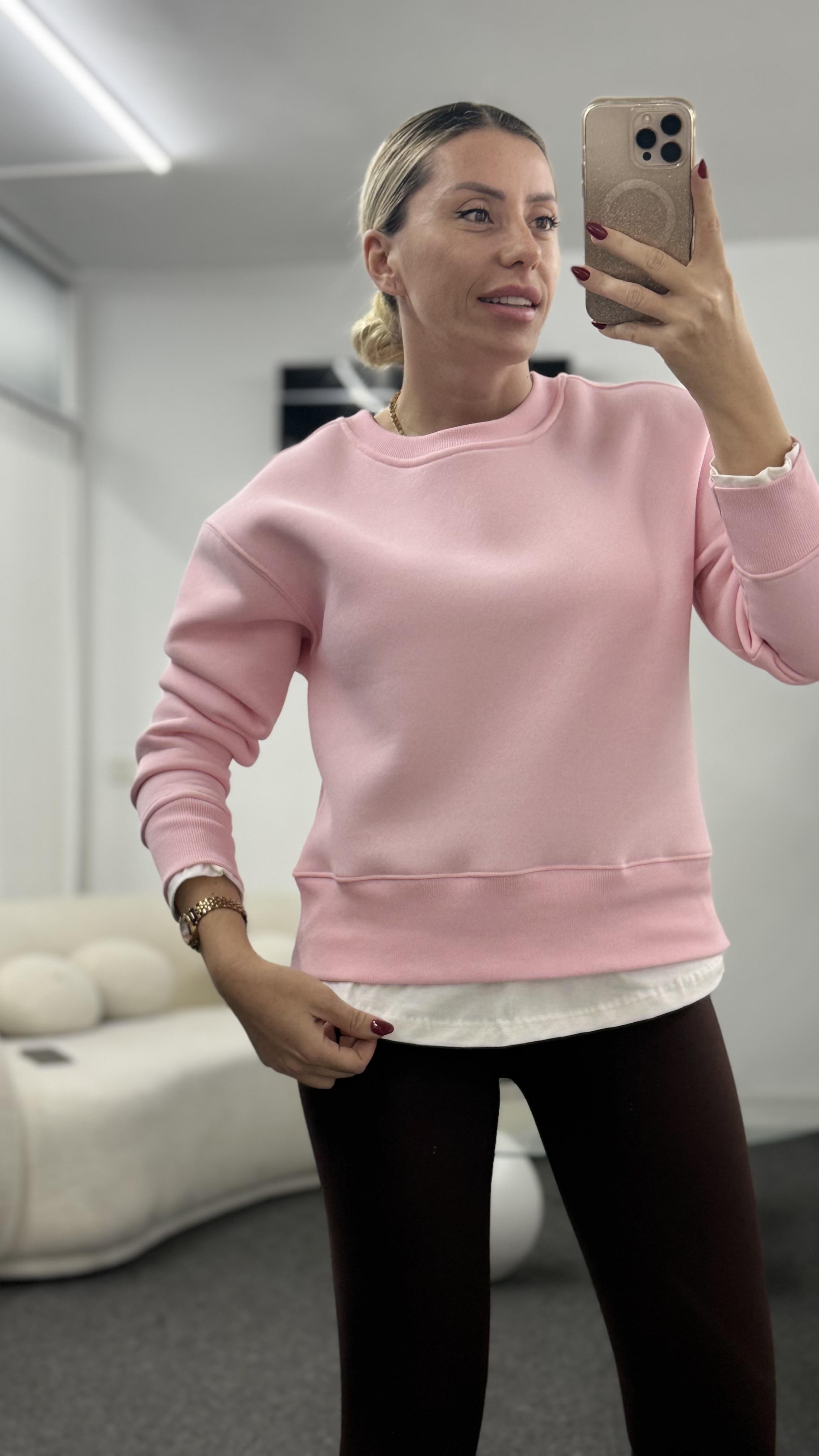 NOAH PEMBE SWEATSHIRT