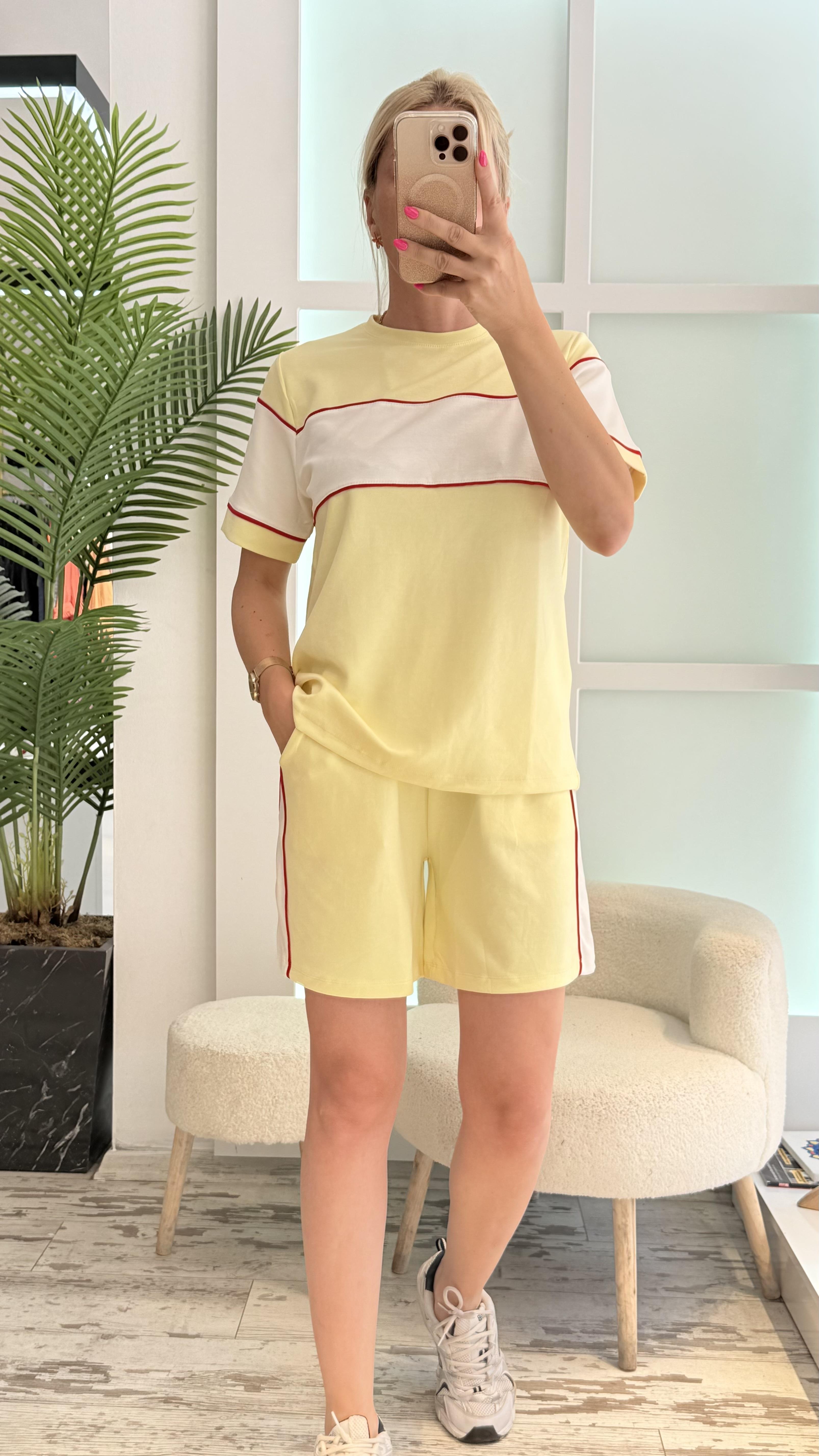 OİNS SARI ŞORTLU TAKIM 