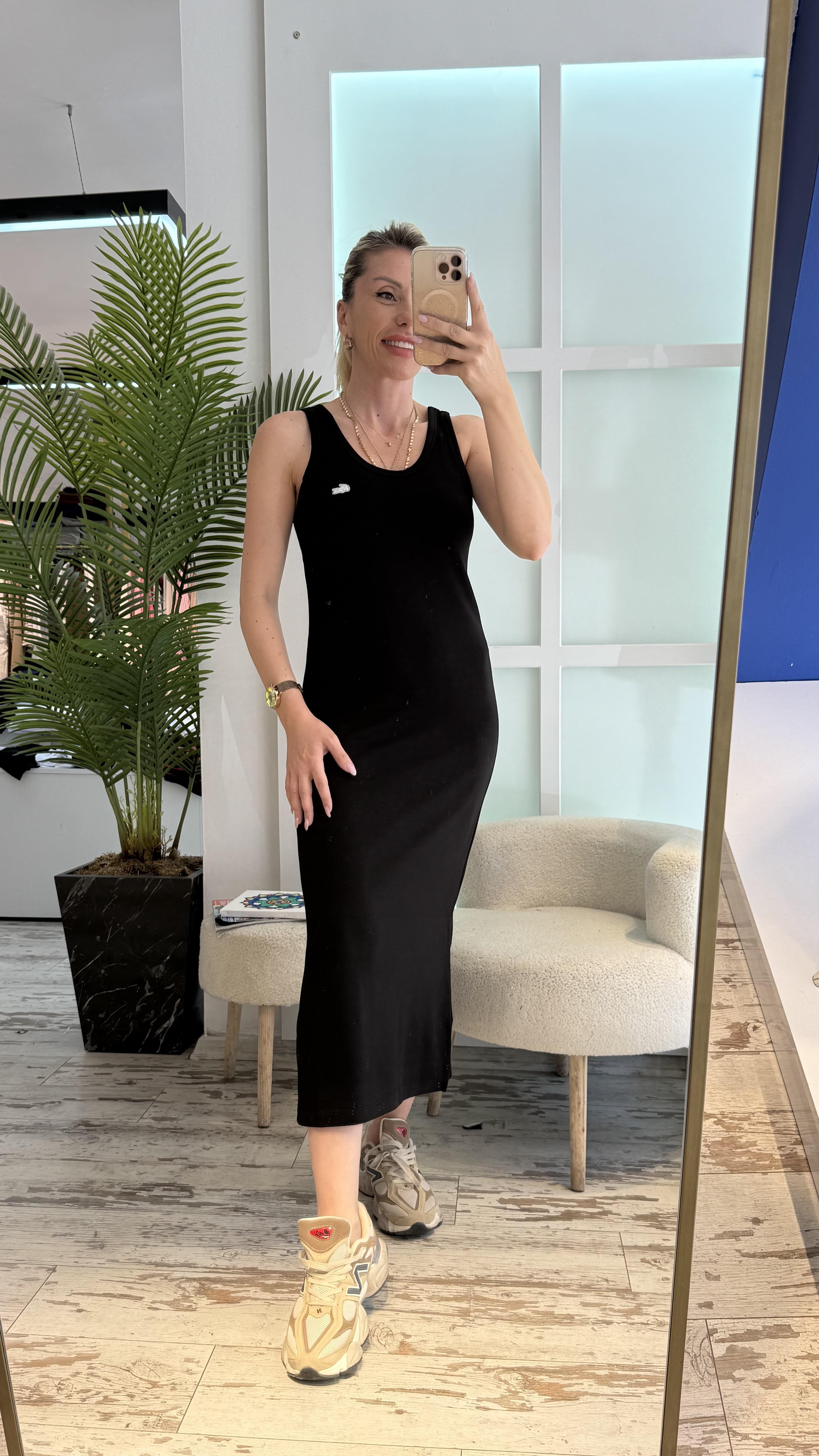 OPHELİA SİYAH ELBİSE