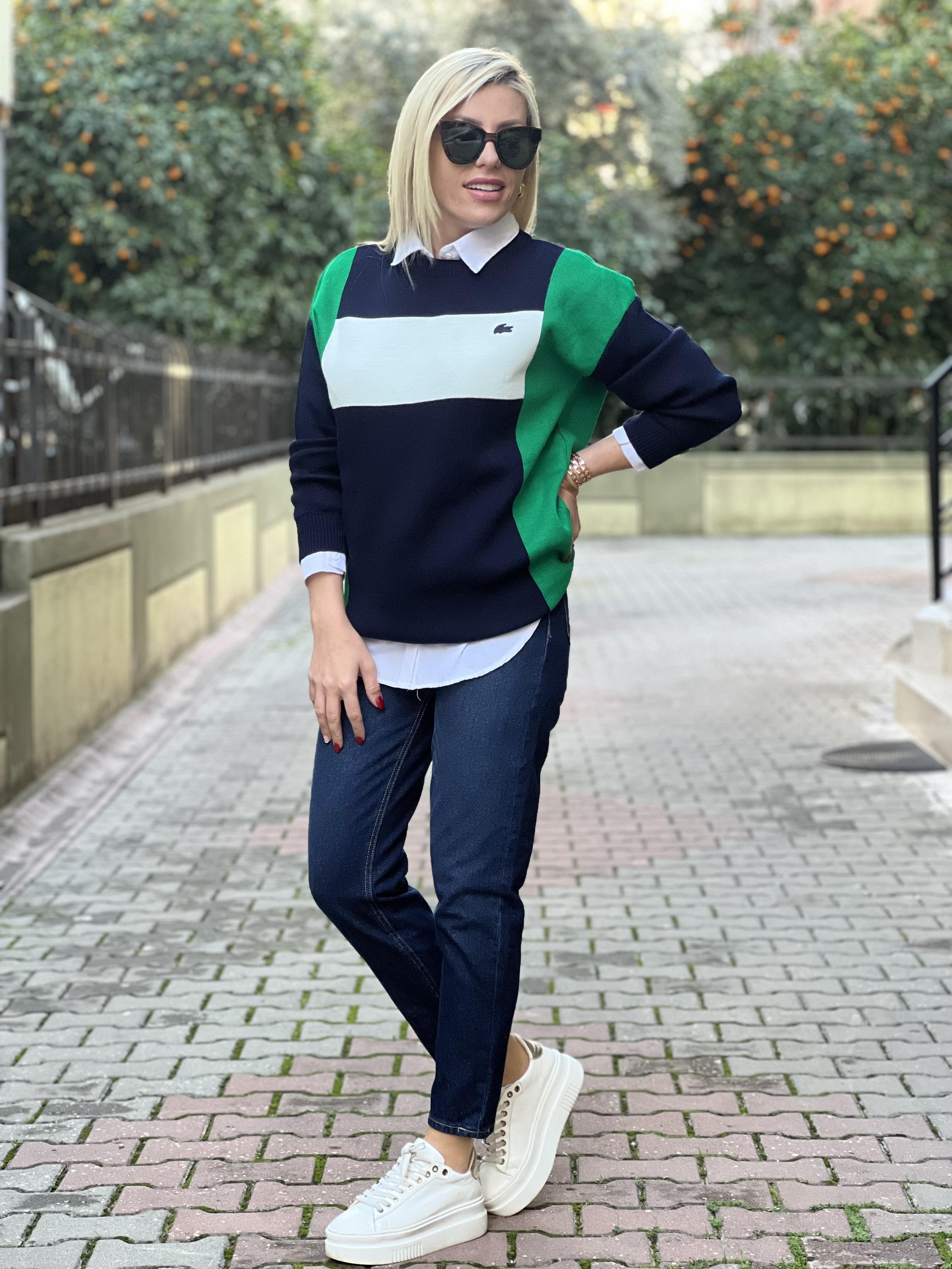 ORJ MARKA YEŞİLLİ TRİKO 