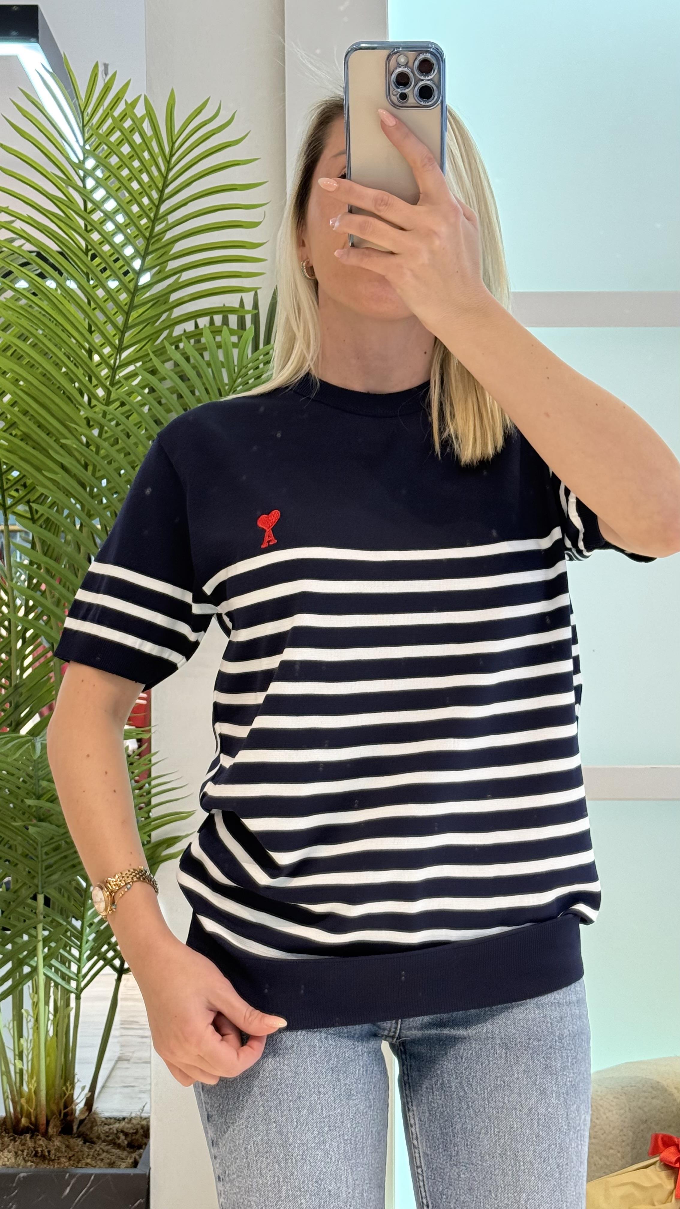 PENNY LACİVERT TRİKO TSHİRT