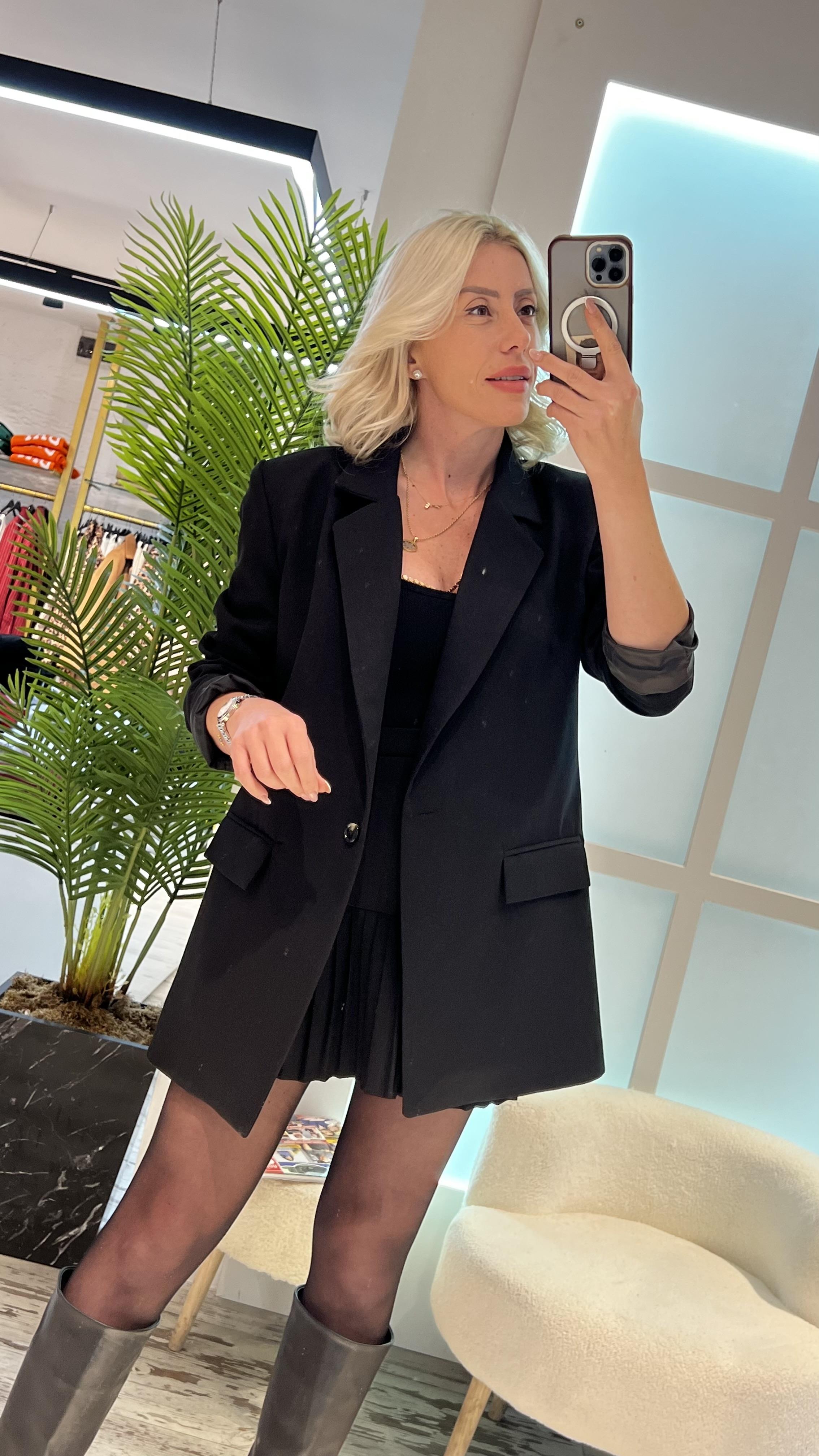 ROS SİYAH BLAZER CEKET