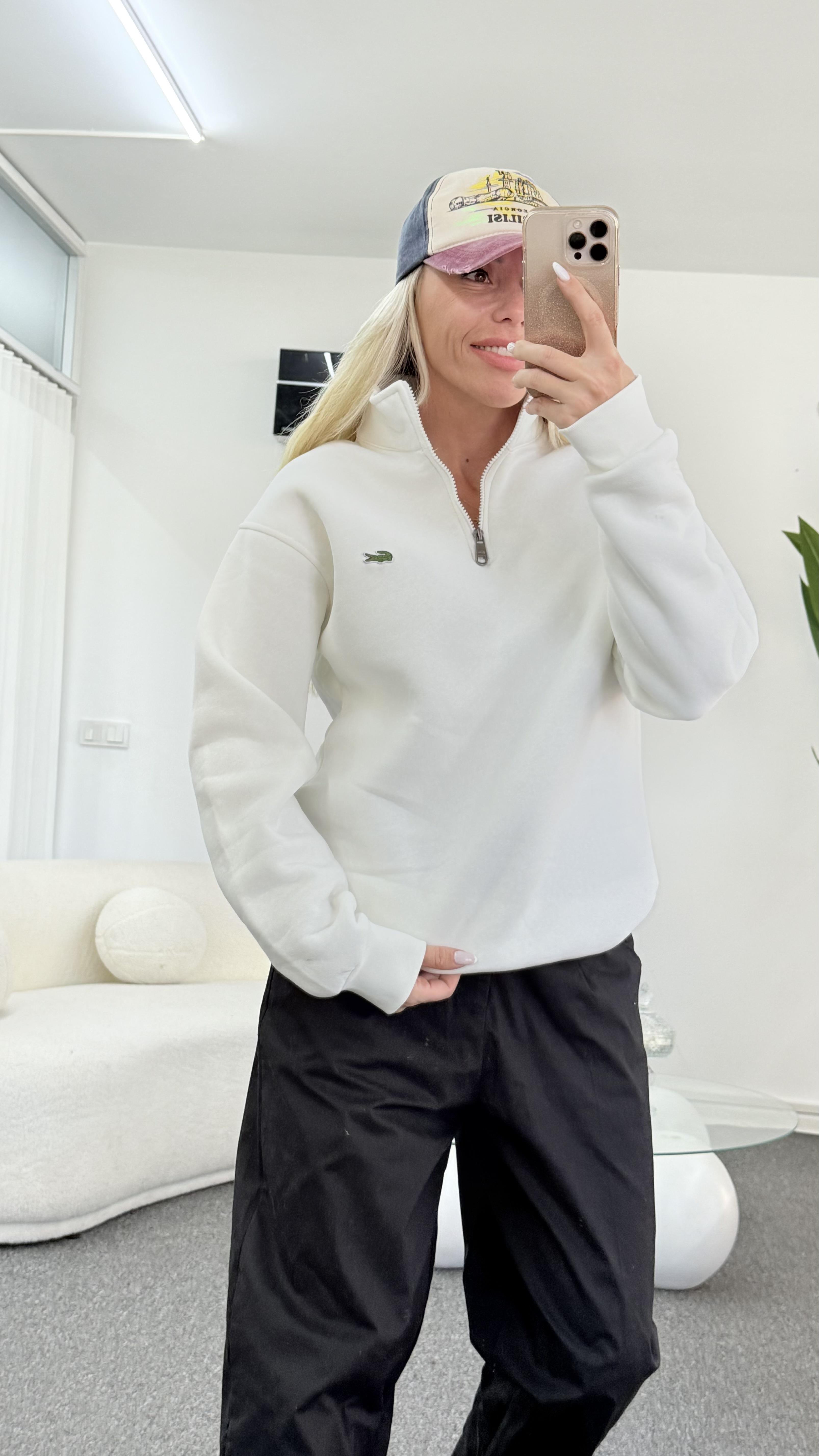 ROVER BEYAZ SWEATSHIRT