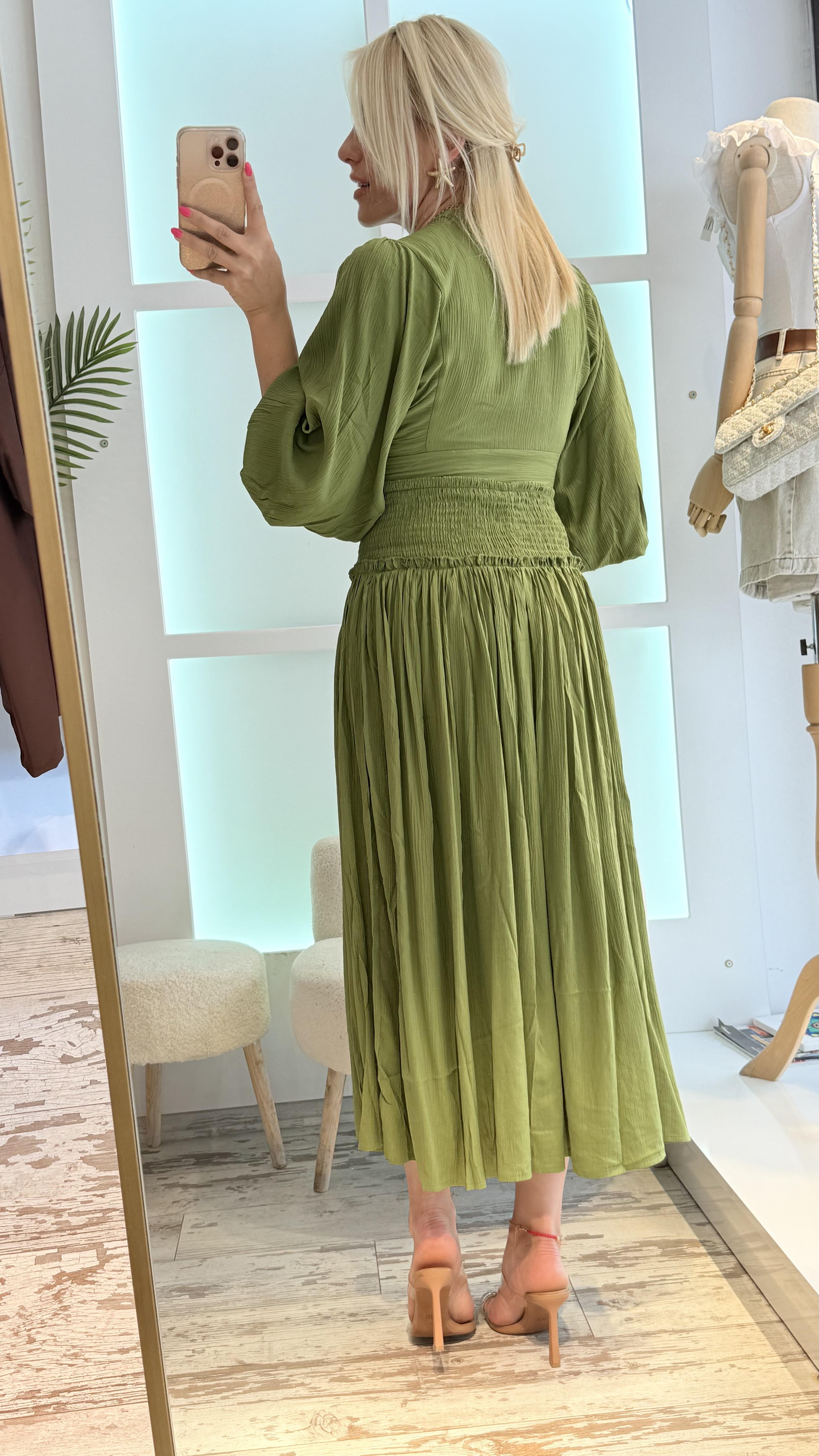 SALSH YEŞİL ETEKLİ TAKIM