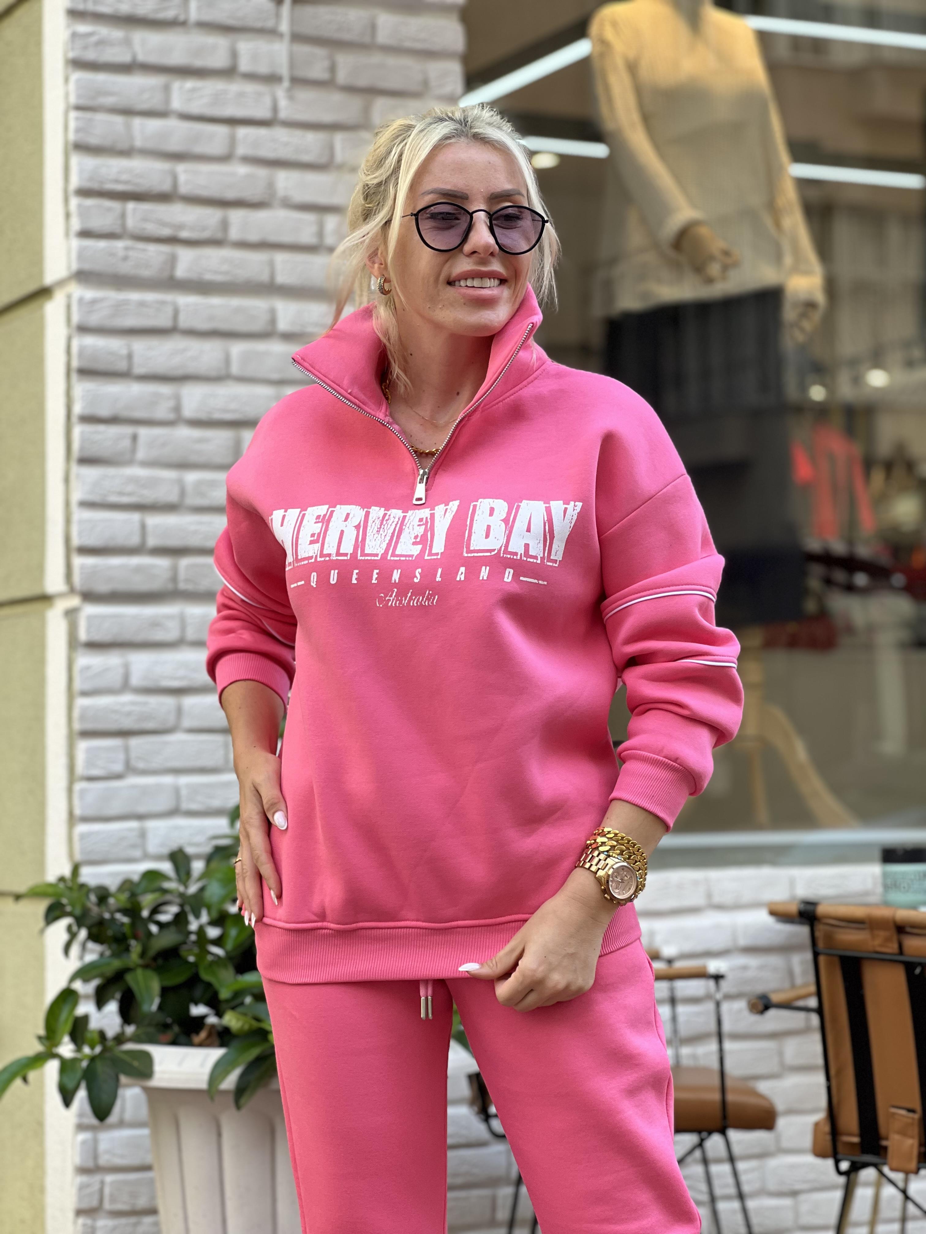 SERENE PEMBE SWEATSHİRT