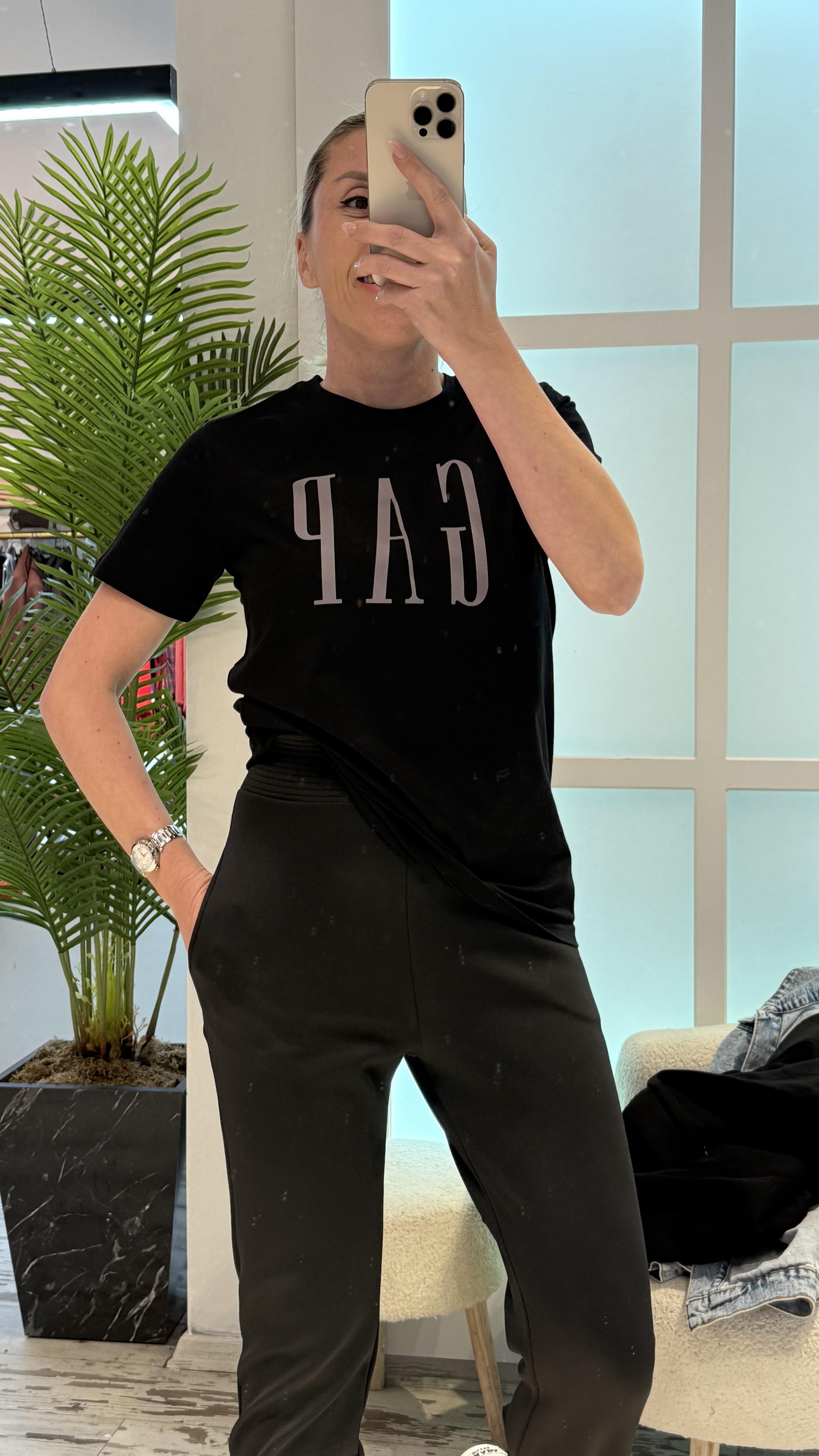 RİVEN SİYAH  TSHIRT