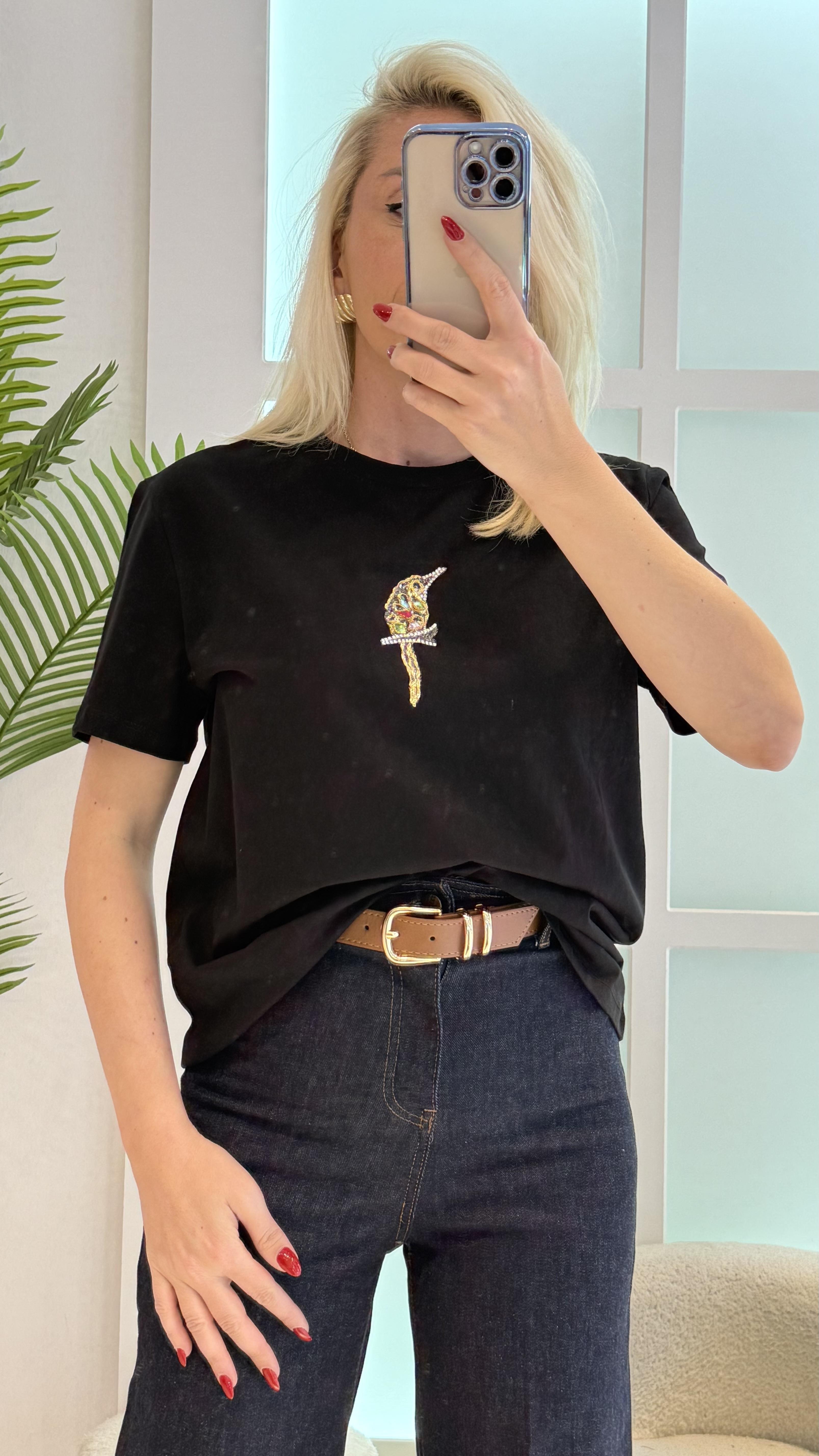 SİYAH TASARIM TSHIRT