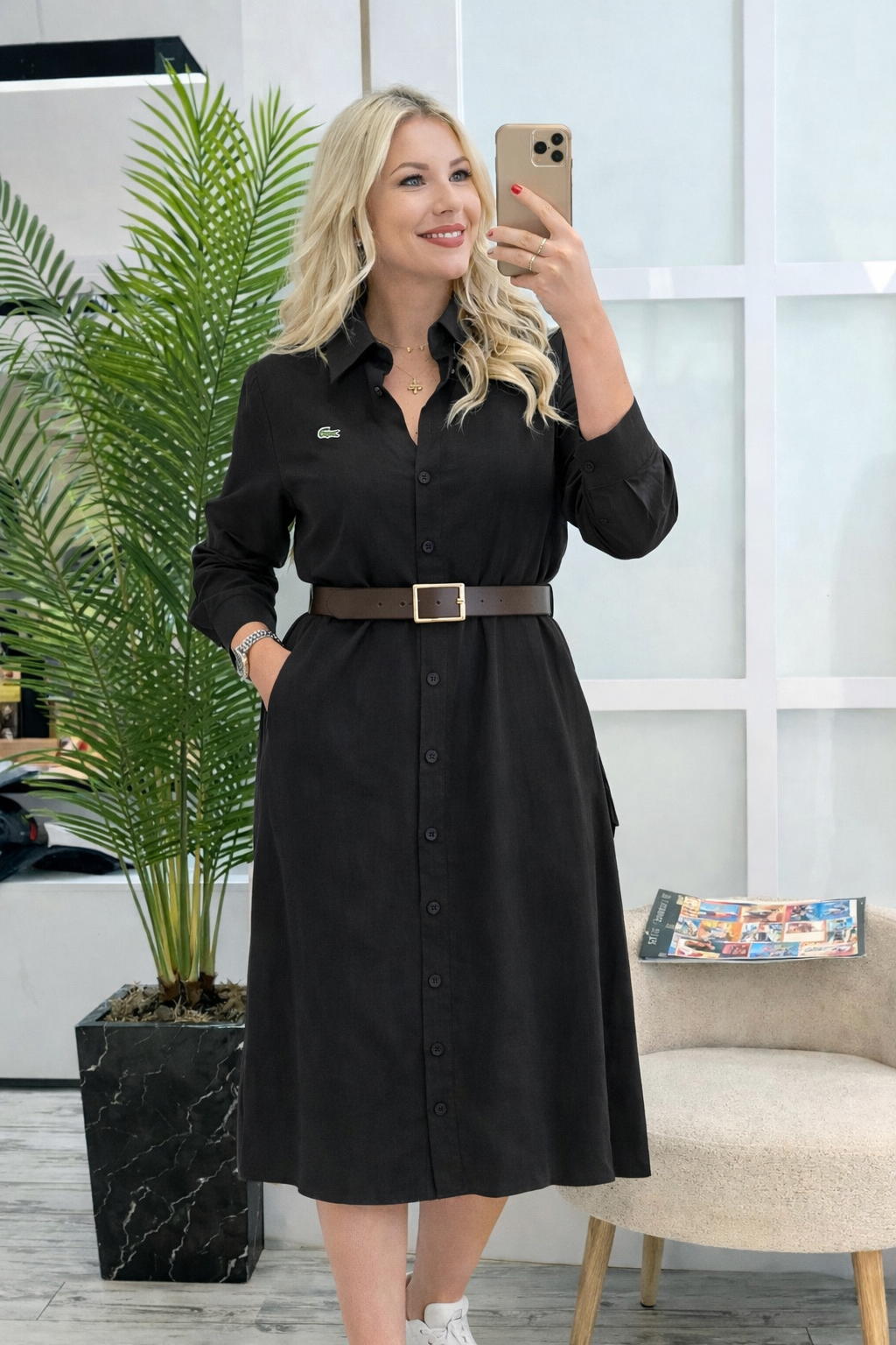 STEFF SİYAH ELBİSE 