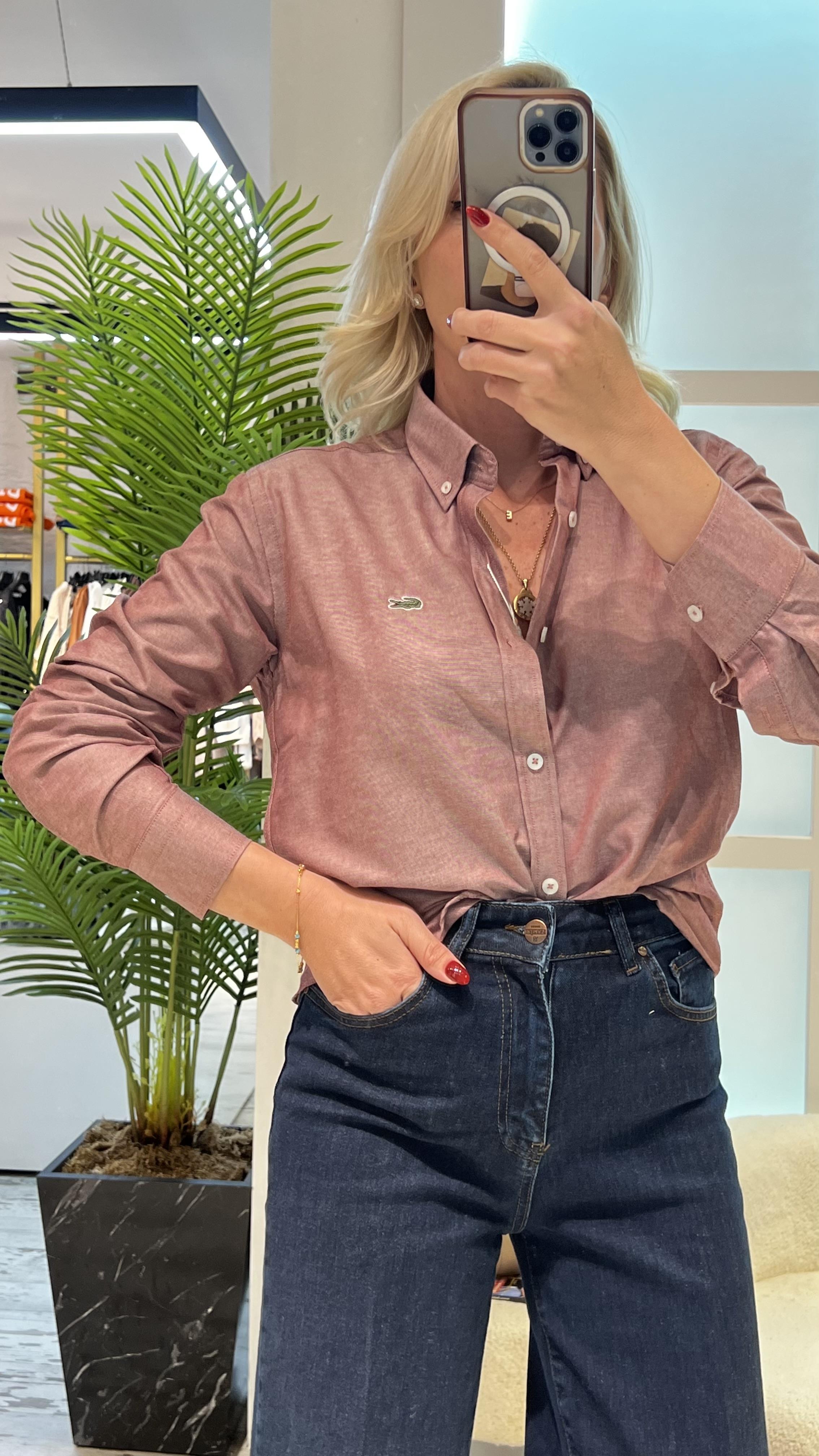 TRUE LAGOSTE MÜRDÜM GÖMLEK