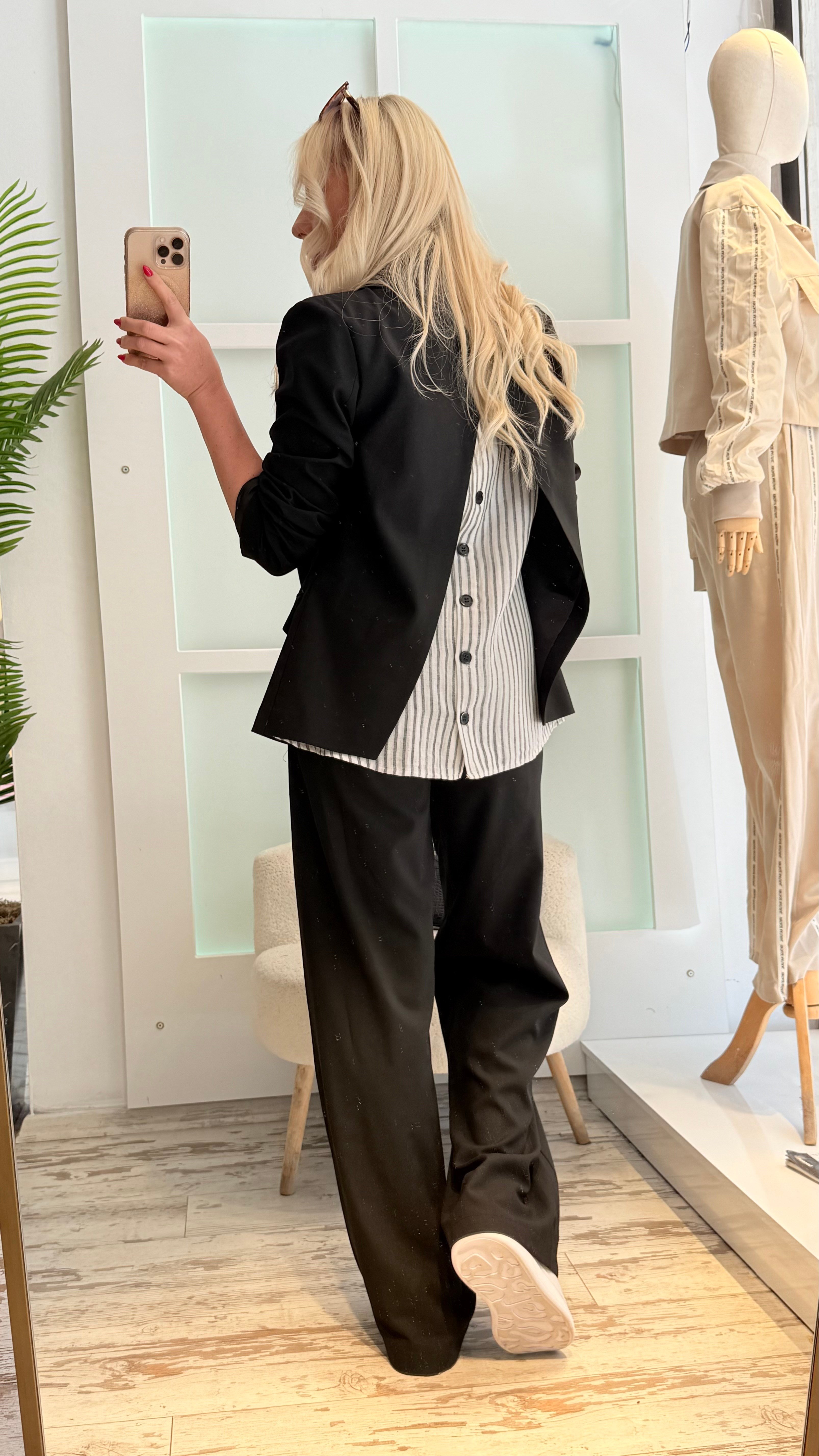 WONESSE SİYAH BLAZER TAKIM