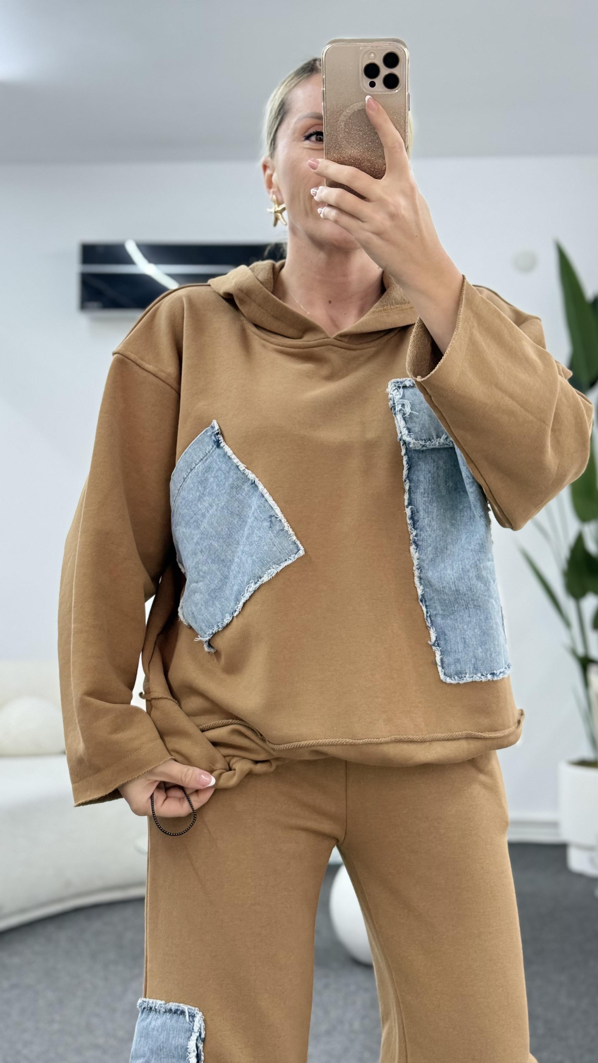 WONSE CAMEL KOT DETAYLI TAKIM 