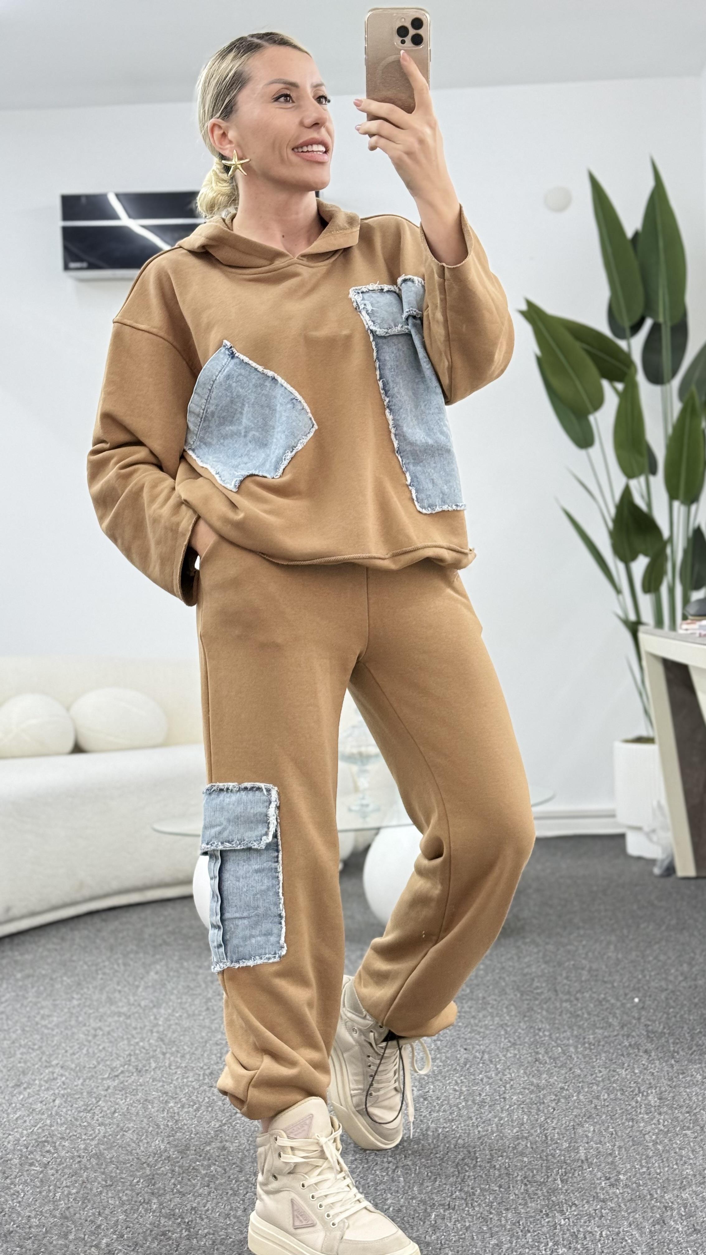 WONSE CAMEL KOT DETAYLI TAKIM 