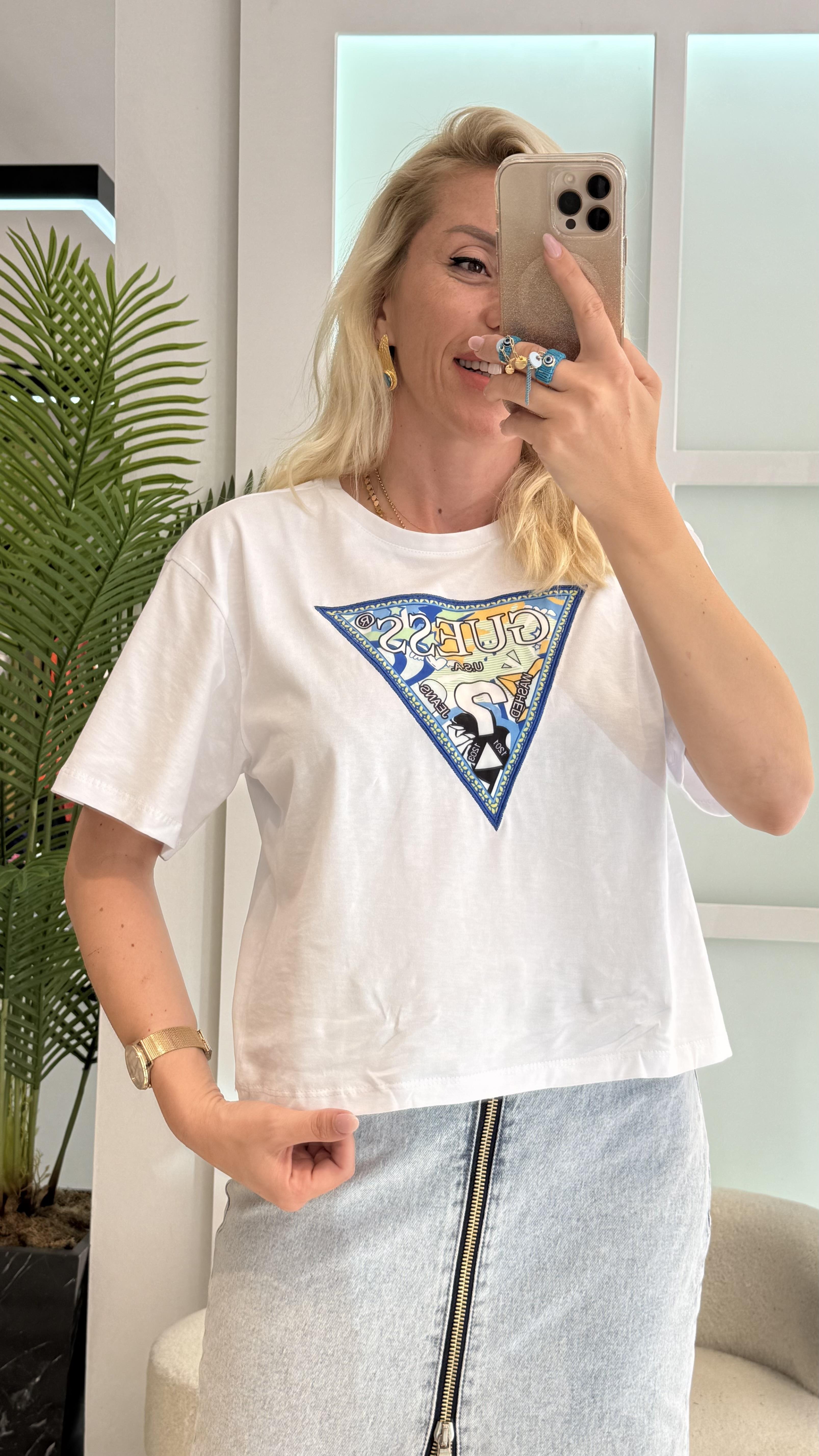 ZETA BEYAZ TSHIRT