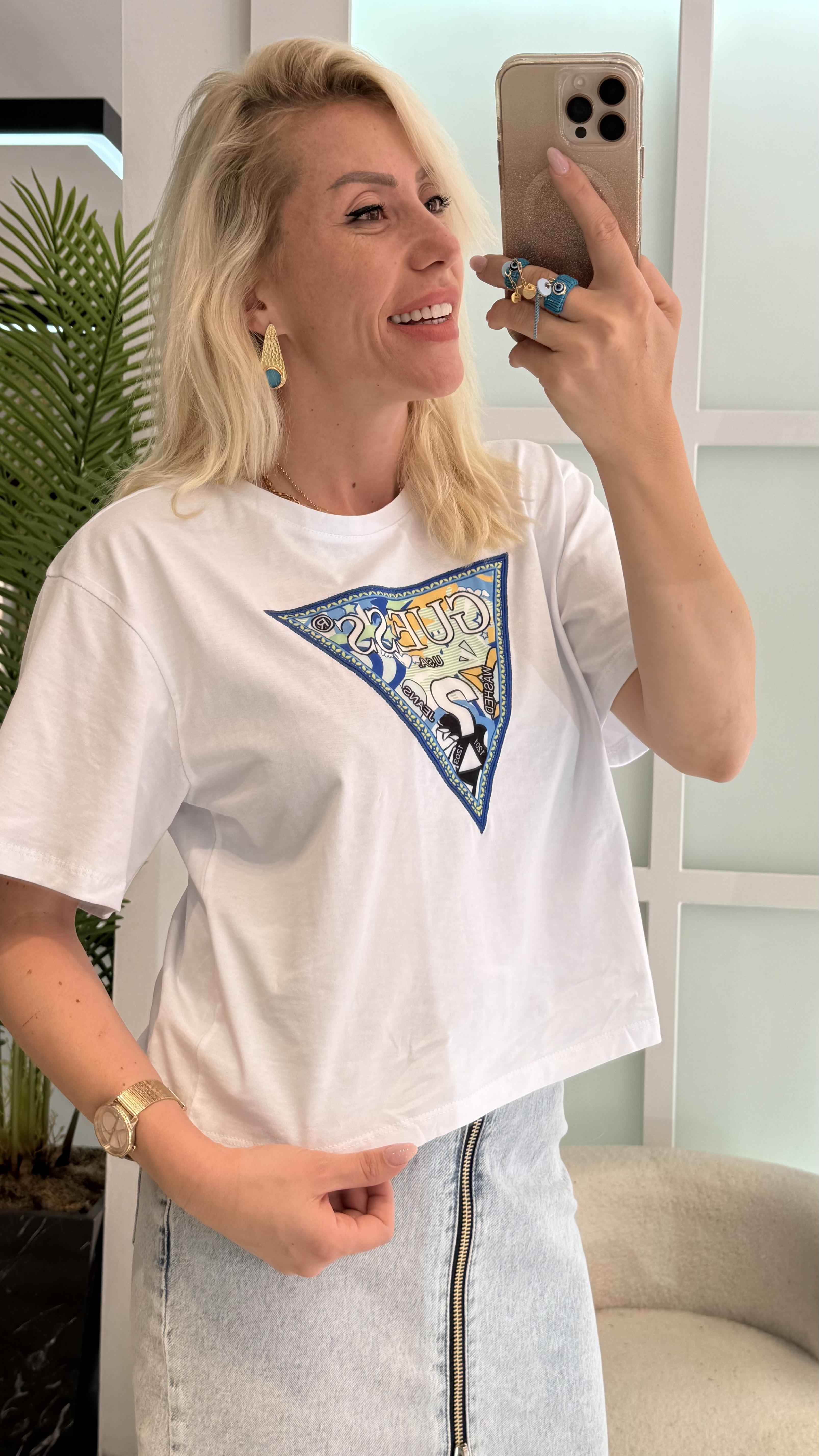 ZETA BEYAZ TSHIRT