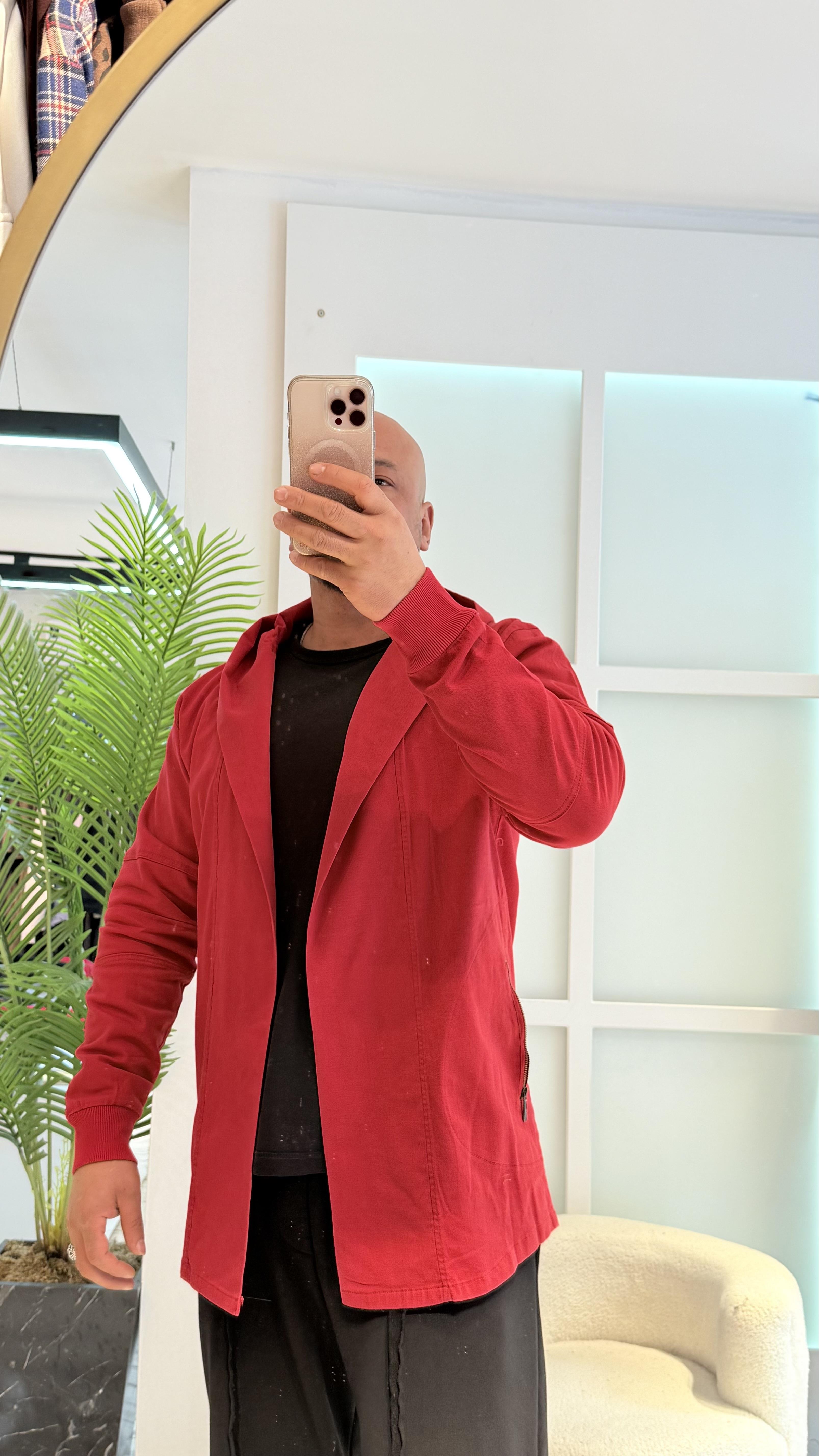 ZOİN KIRMIZI TRENÇ