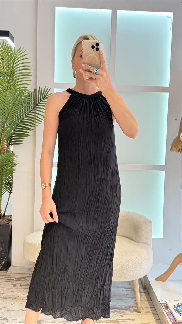 ADELLA SİYAH ELBİSE