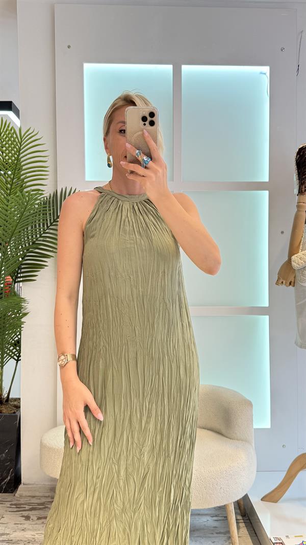 ADELLA YEŞİL ELBİSE