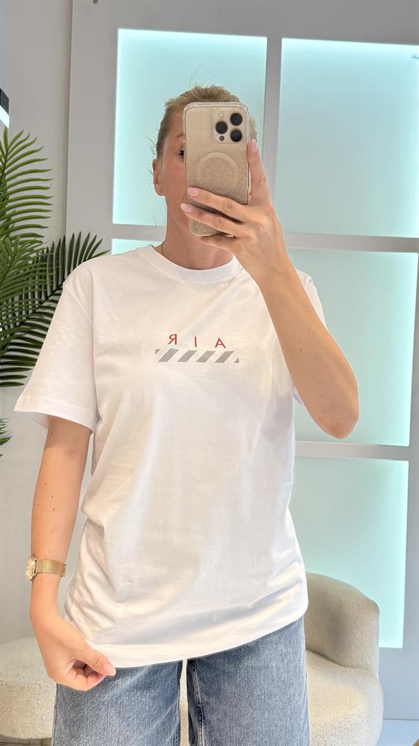 ALMELO BEYAZ TSHIRT