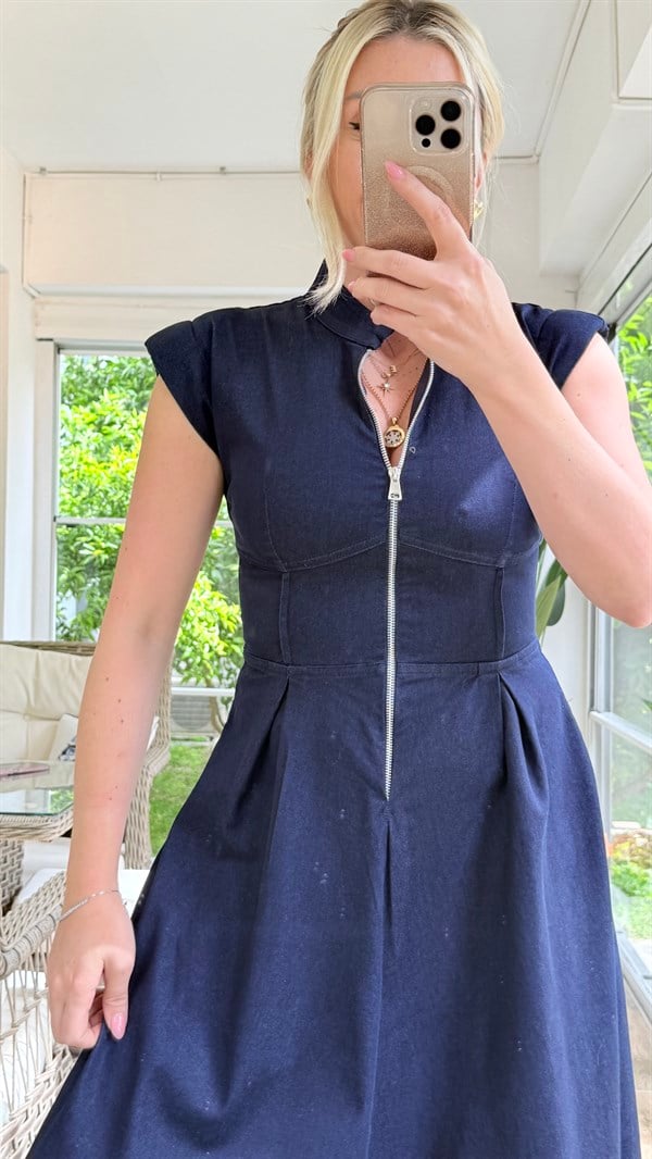 AMANDA KOYU KOT ELBİSE