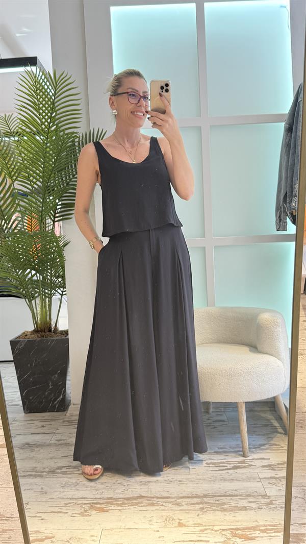 AQUA ANTRASİT PANTOLONLU TAKIM