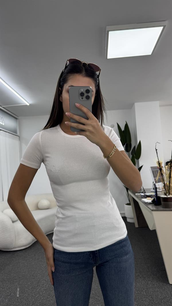 BARRY BEYAZ TSHIRT