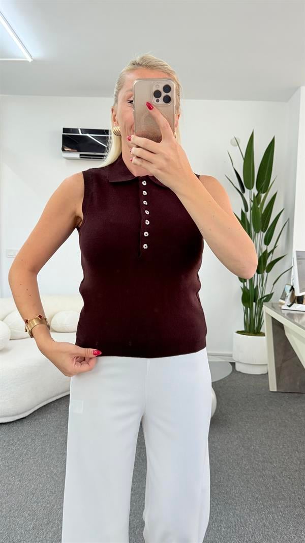 BEGONİA KAHVERENGİ SÜETER